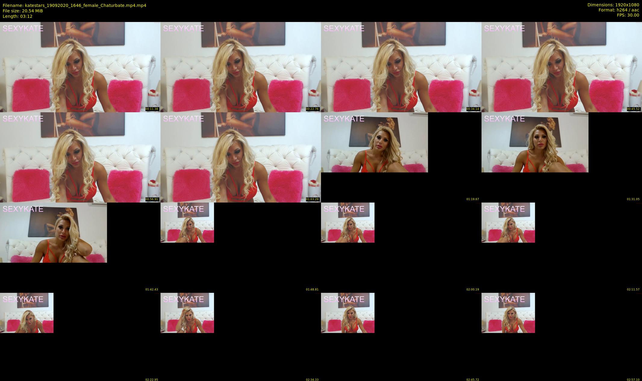 katestars — 4 minute Chaturbate female cam show recording, 1080p, Sep 19, 2020