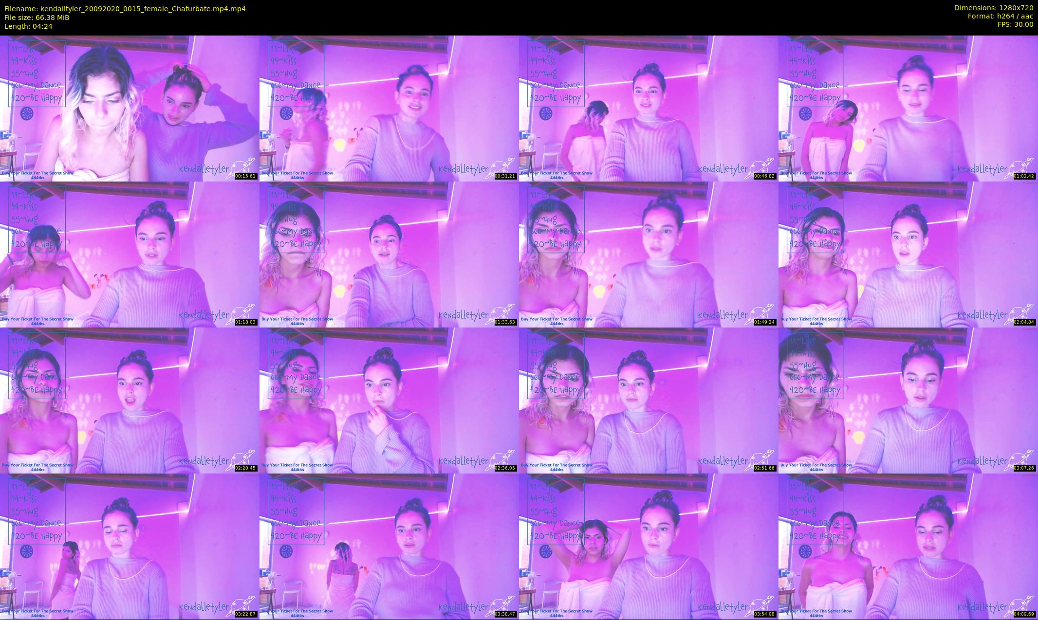 kendalltyler — 5 minute Chaturbate female cam show recording, 720p, Sep 20, 2020
