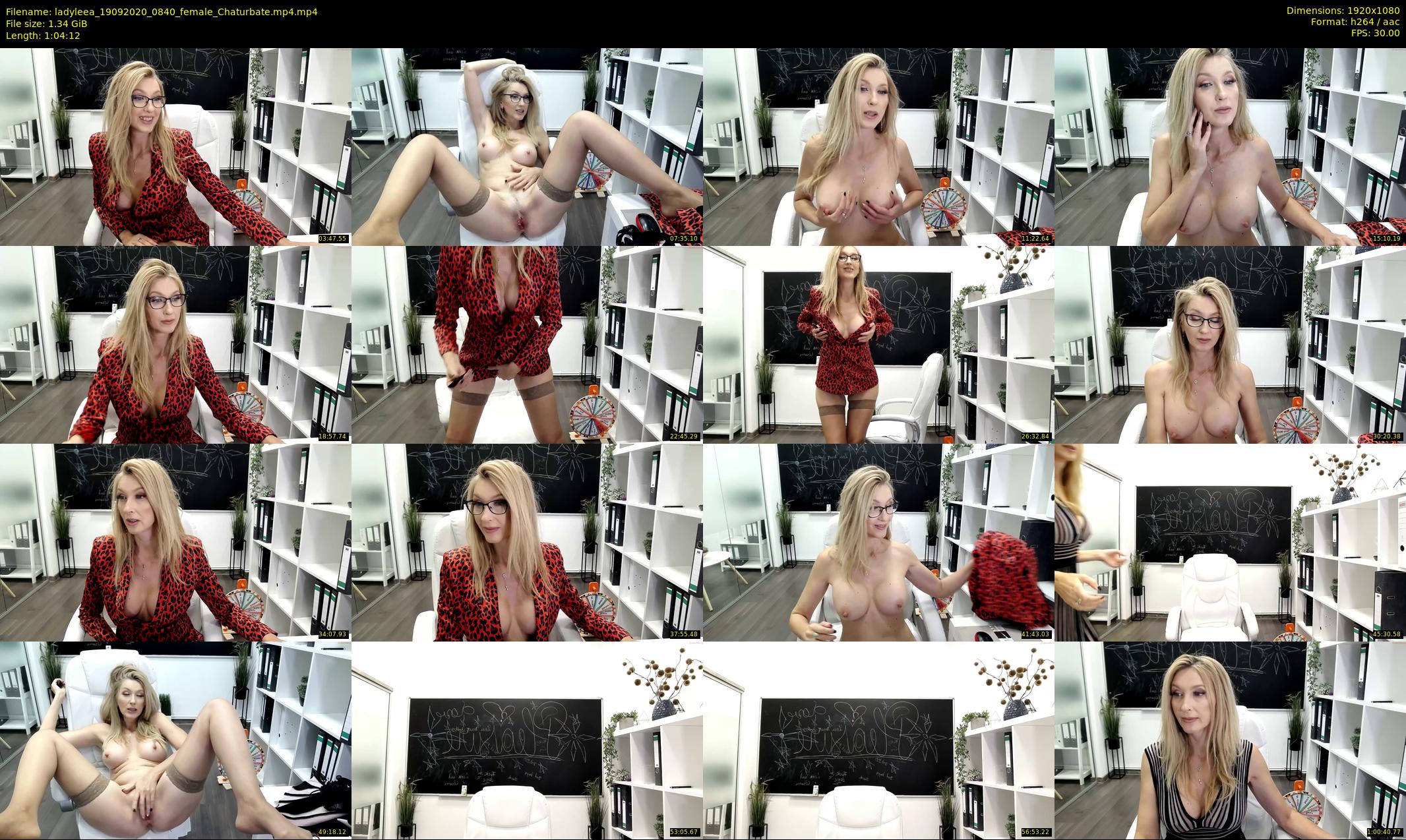 ladyleea — 65 minute Chaturbate female cam show recording, 1080p, Sep 19, 2020