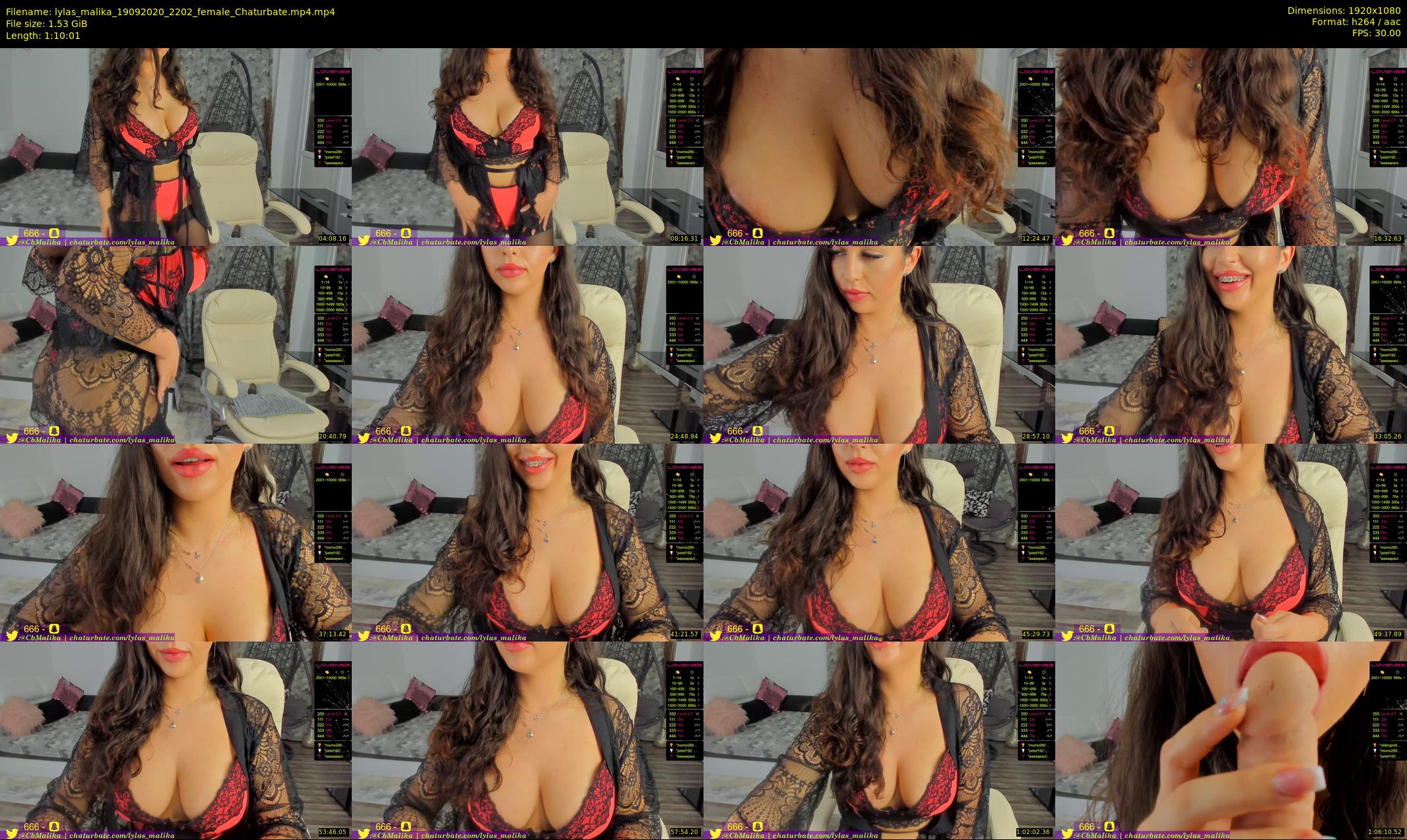 lylas_malika — 71 minute Chaturbate female cam show recording, 1080p, Sep 19, 2020