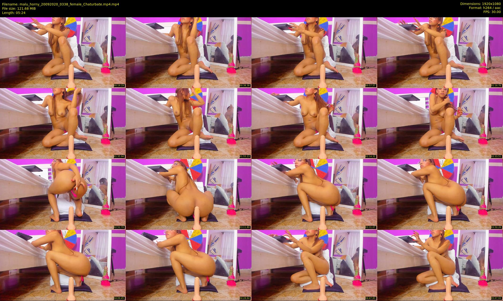 malu_horny — 6 minute Chaturbate female cam show recording, 1080p, Sep 20, 2020