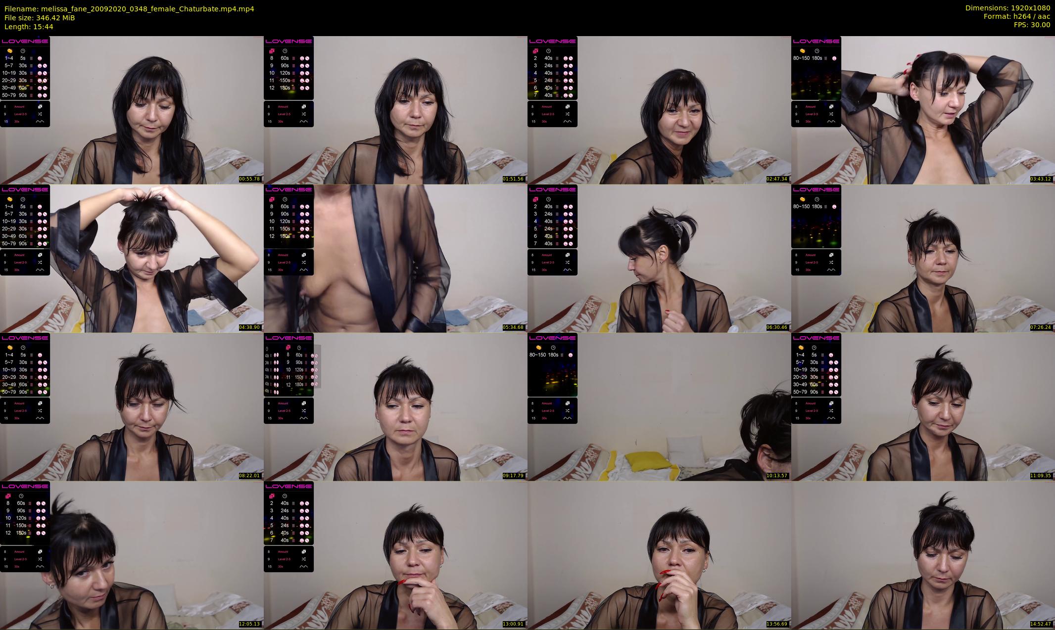 melissa_fane — 16 minute Chaturbate female cam show recording, 1080p, Sep 20, 2020