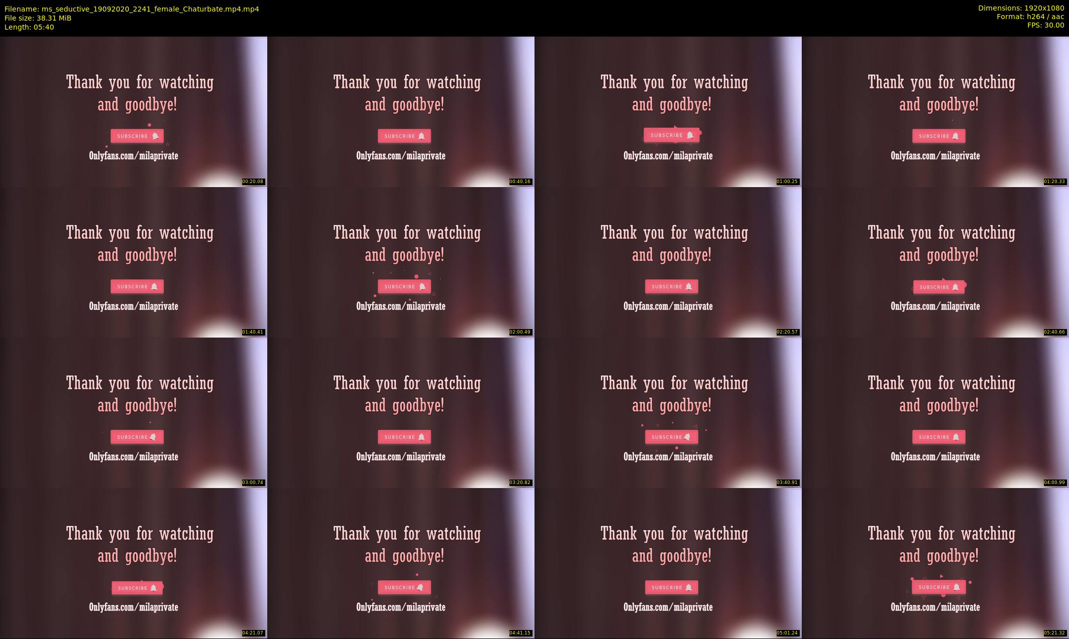 ms_seductive — 6 minute Chaturbate female cam show recording, 1080p, Sep 19, 2020