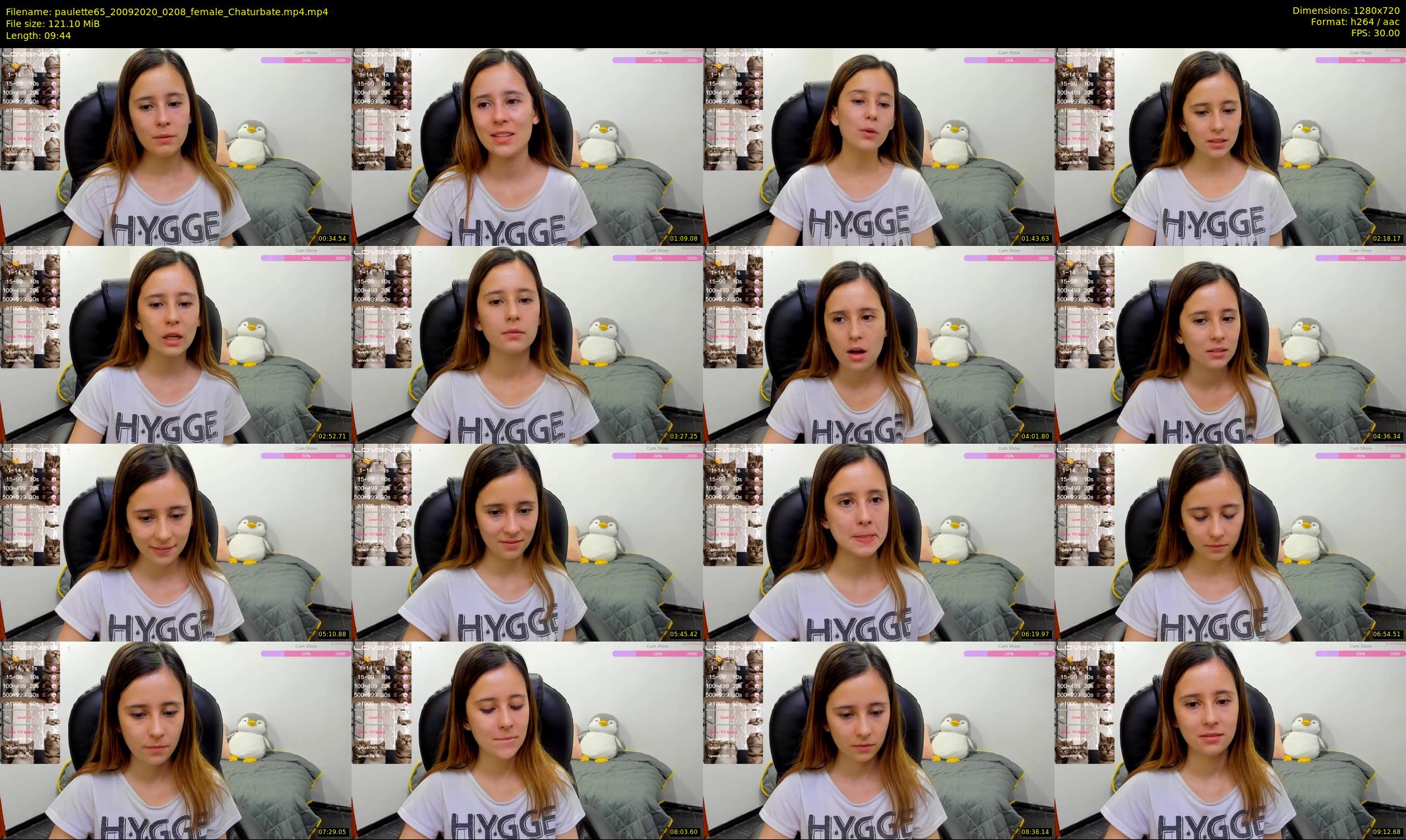 paulette65 — 10 minute Chaturbate female cam show recording, 720p, Sep 20, 2020