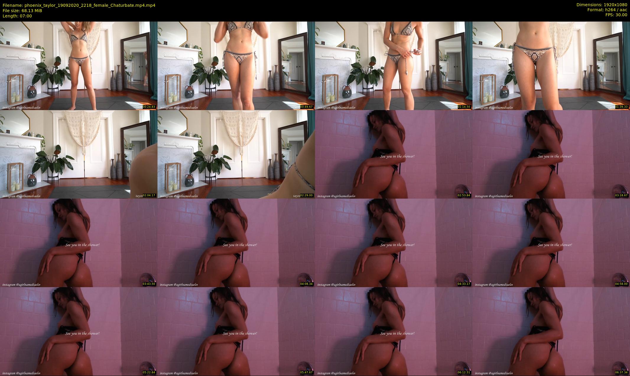 phoenix_taylor — 7 minute Chaturbate female cam show recording, 1080p, Sep 19, 2020