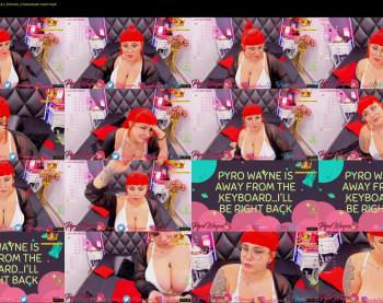 pyrowayne — 54 minute Chaturbate female cam show recording, 720p, Sep 20, 2020