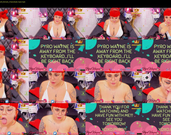 pyrowayne — 54 minute Chaturbate female cam show recording, 720p, Sep 20, 2020