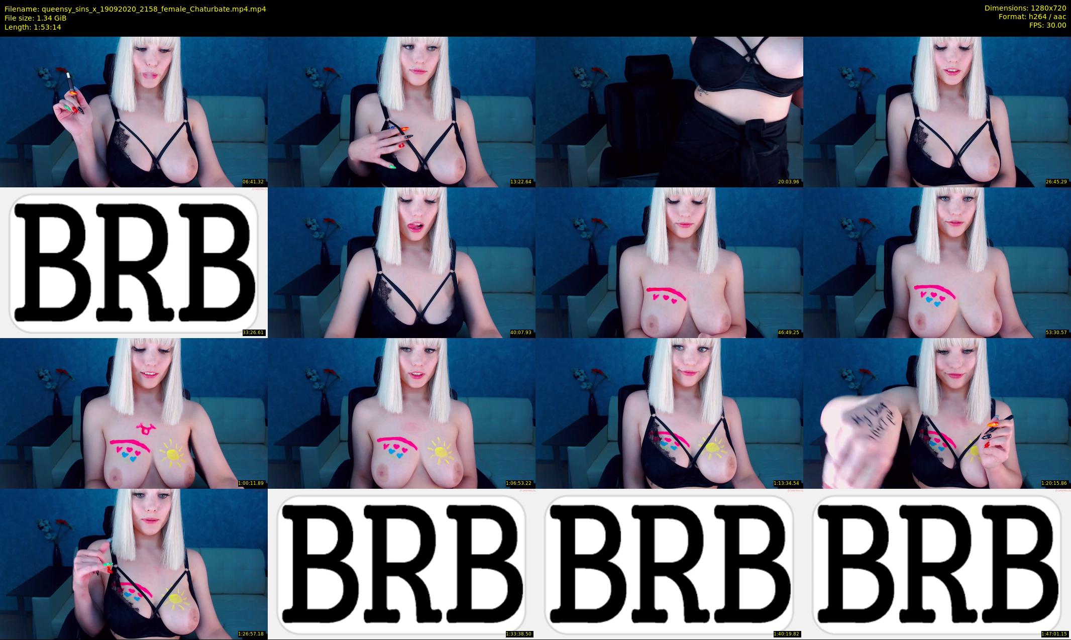queensy_sins_x — 114 minute Chaturbate female cam show recording, 720p, Sep 19, 2020