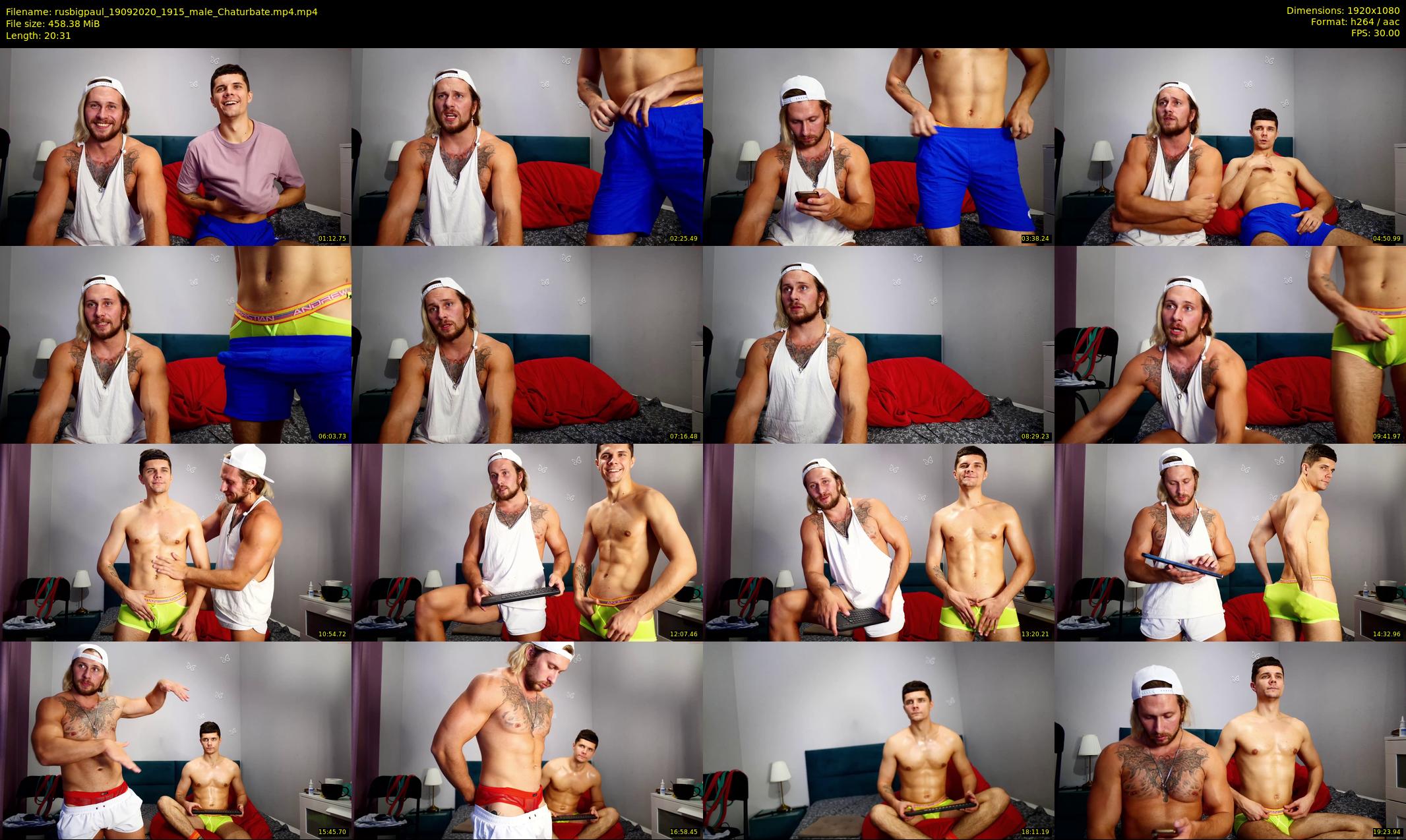 rusbigpaul — 21 minute Chaturbate male cam show recording, 1080p, Sep 19, 2020