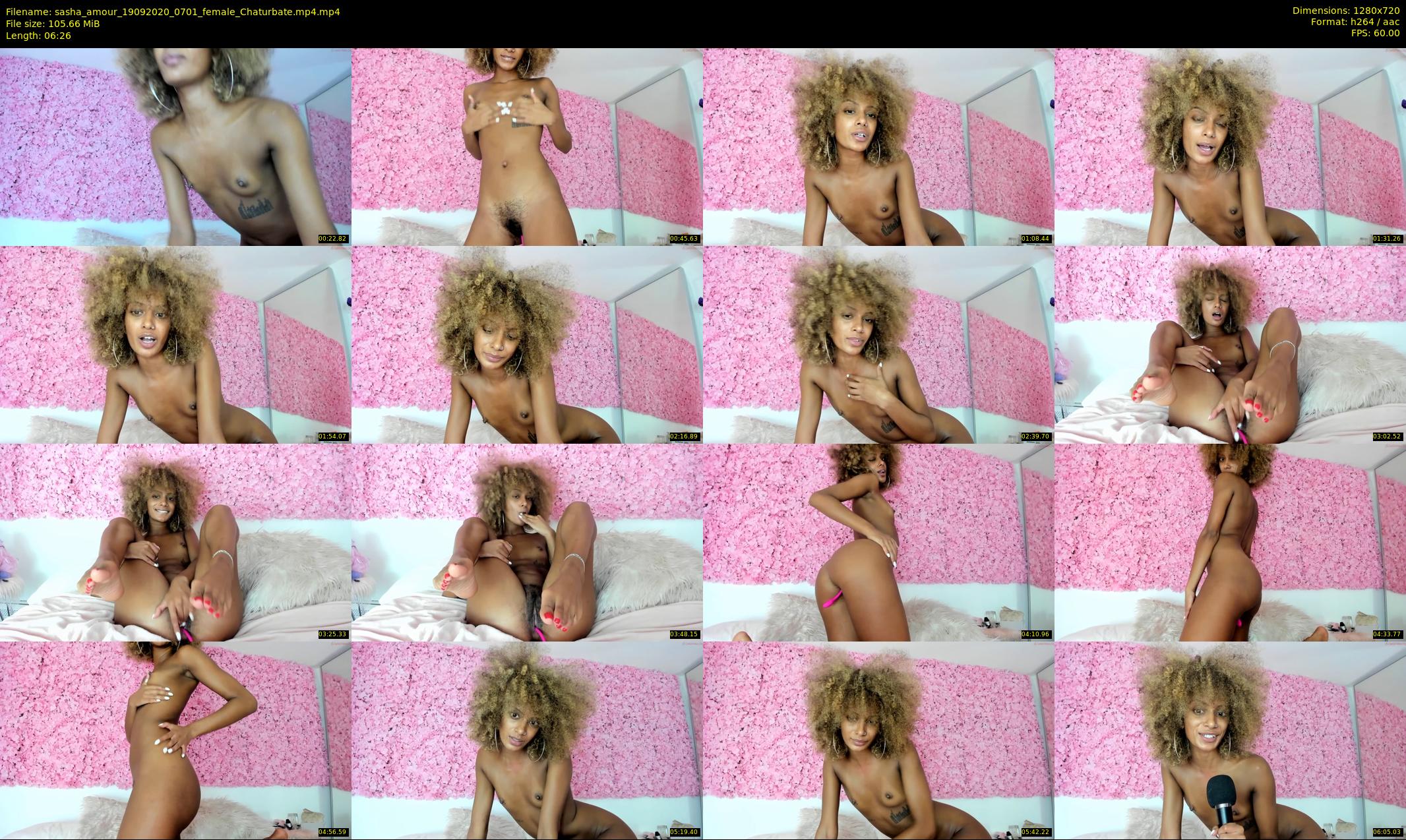 sasha_amour — 7 minute Chaturbate female cam show recording, 720p, Sep 19, 2020