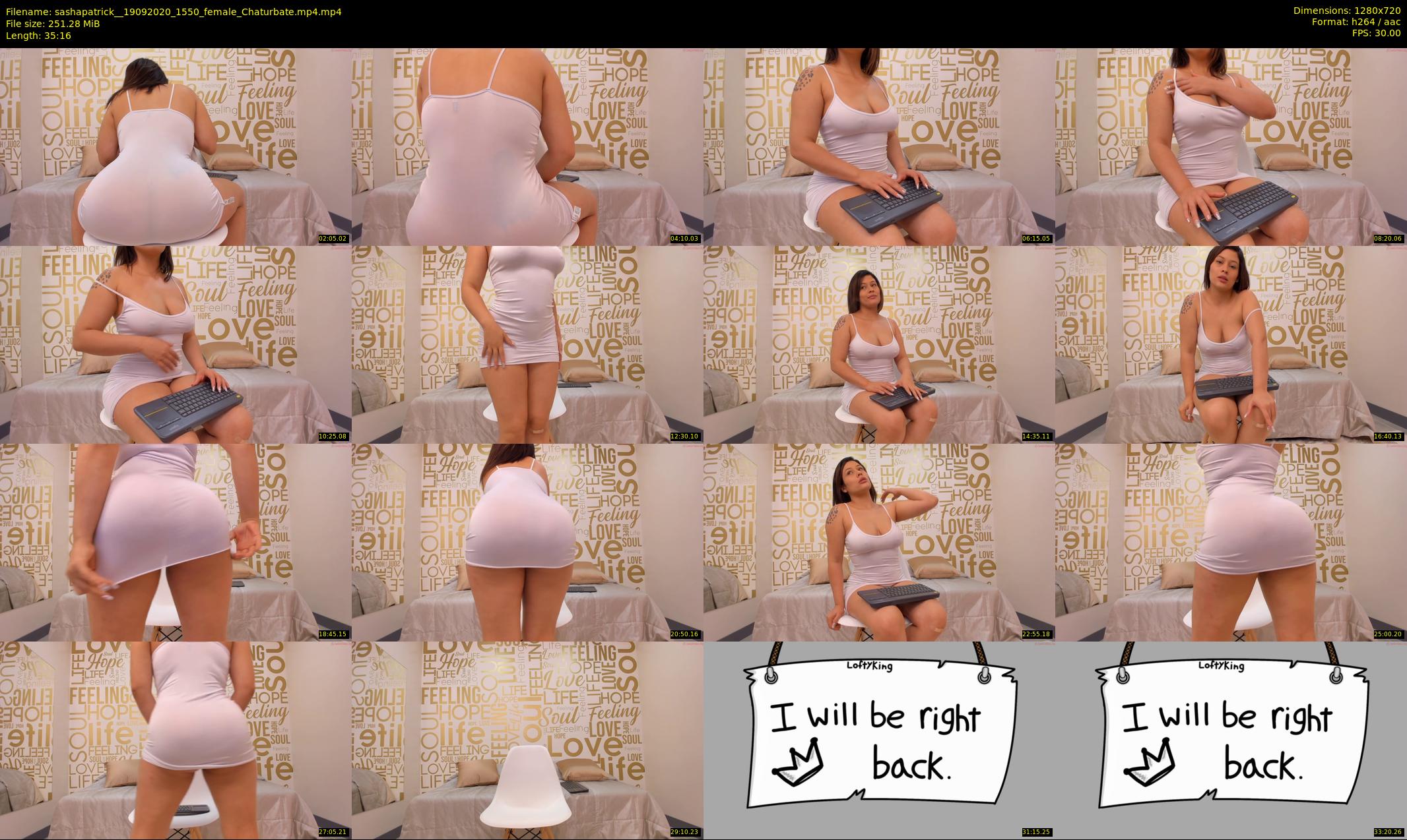 sashapatrick_ — 36 minute Chaturbate female cam show recording, 720p, Sep 19, 2020