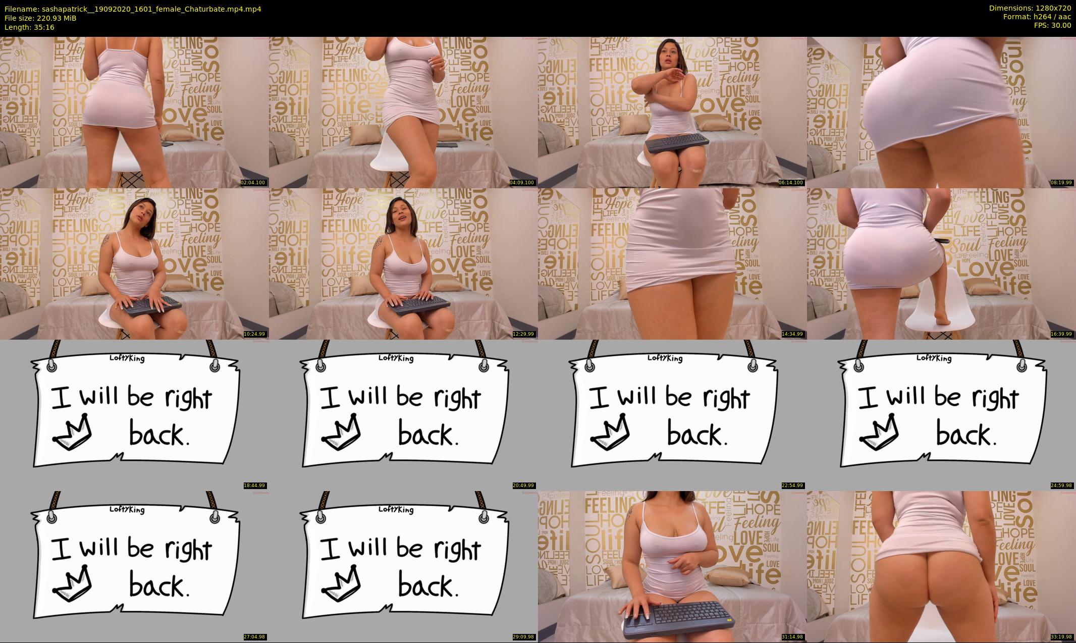 sashapatrick_ — 36 minute Chaturbate female cam show recording, 720p, Sep 19, 2020