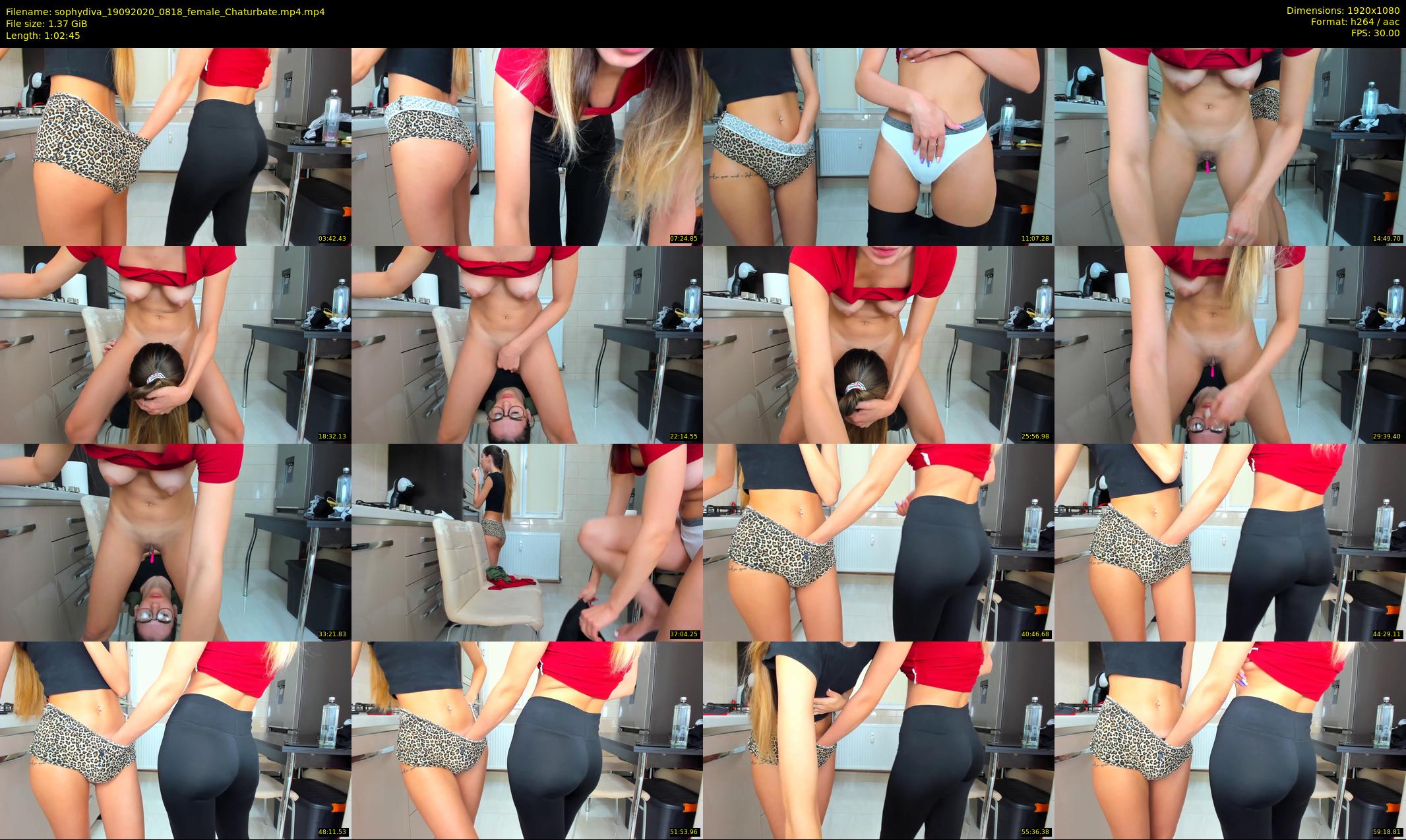 sophydiva — 63 minute Chaturbate female cam show recording, 1080p, Sep 19, 2020