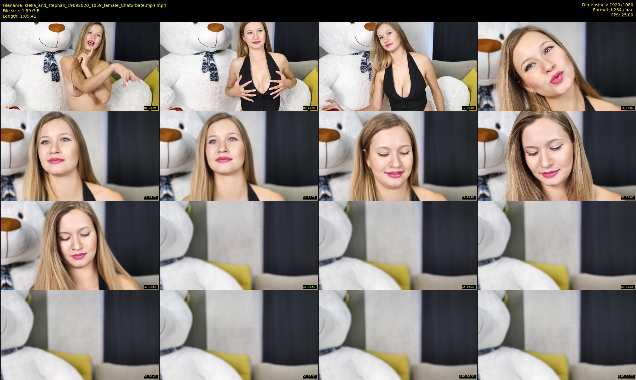 stella_and_stephan — 70 minute Chaturbate couple cam show recording, 1080p, Sep 19, 2020