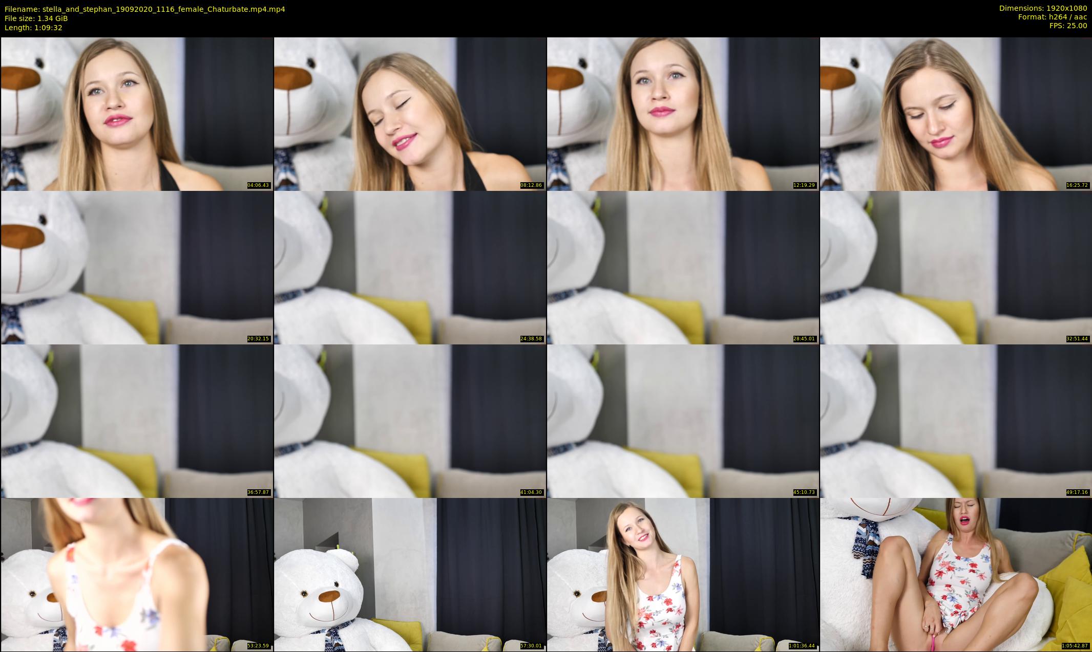 stella_and_stephan — 70 minute Chaturbate couple cam show recording, 1080p, Sep 19, 2020