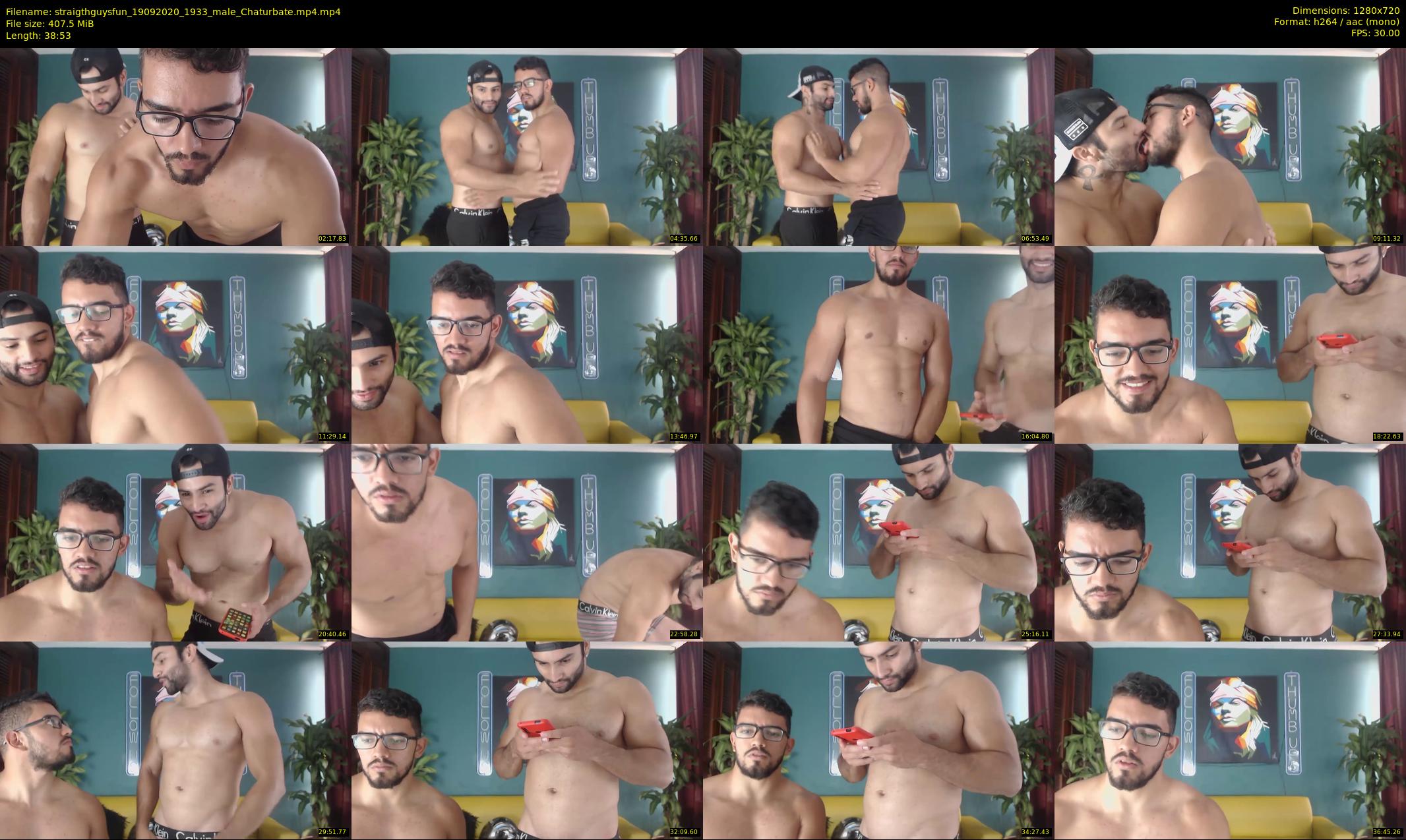 straigthguysfun — 39 minute Chaturbate male cam show recording, 720p, Sep 19, 2020