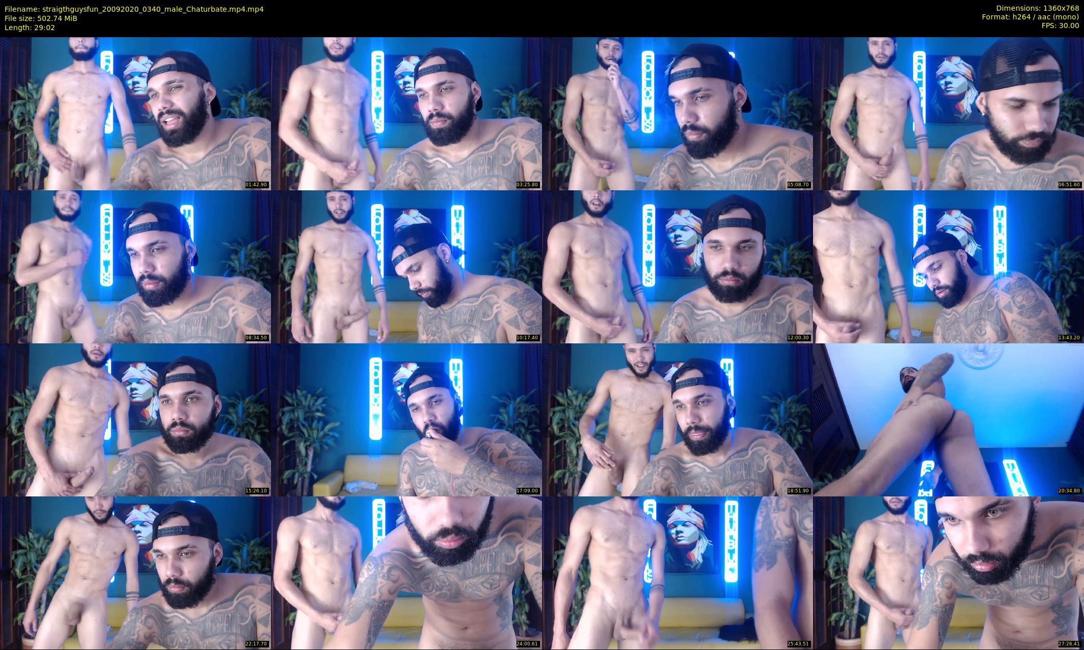 straigthguysfun — 30 minute Chaturbate male cam show recording, 720p, Sep 20, 2020