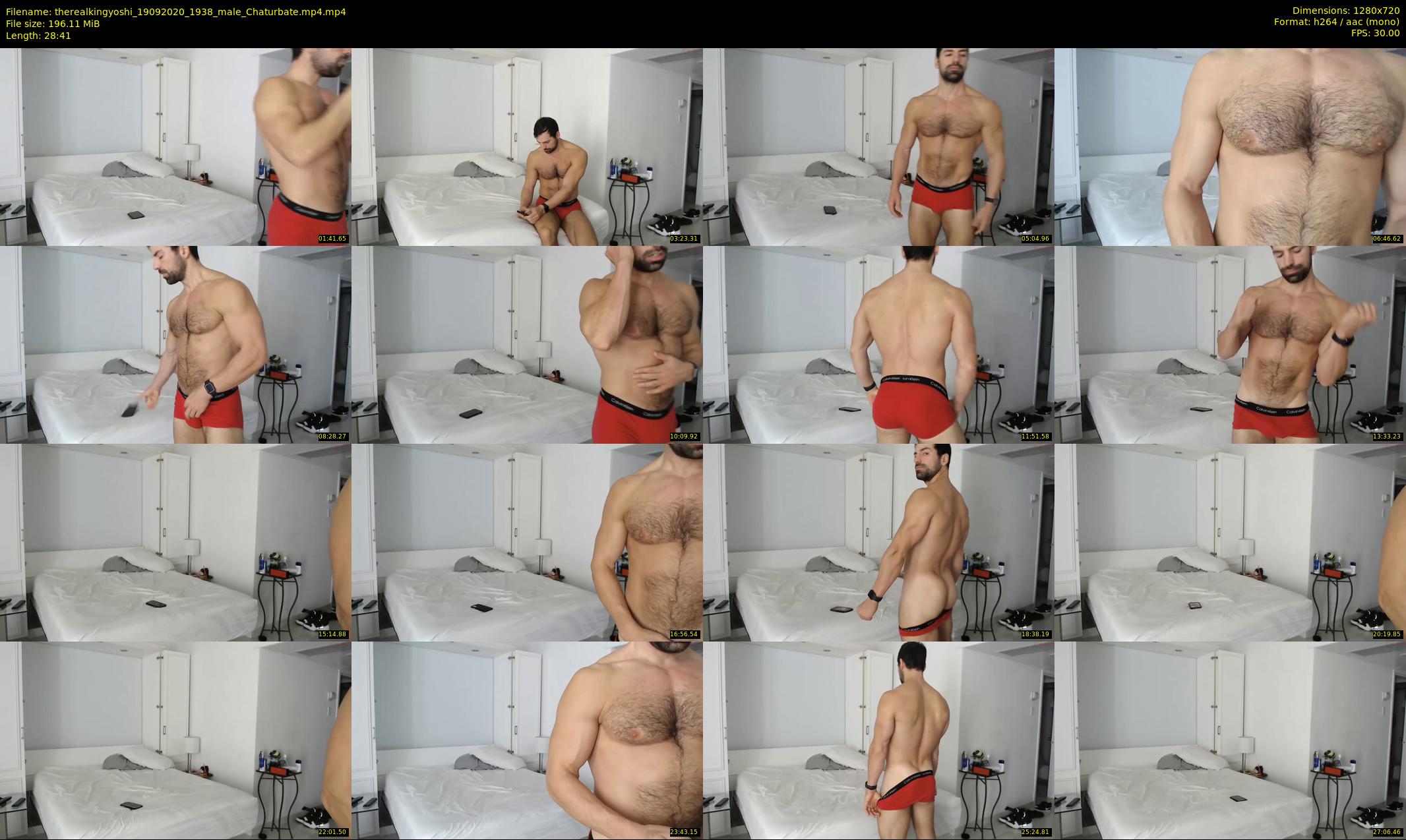 therealkingyoshi — 29 minute Chaturbate male cam show recording, 720p, Sep 19, 2020