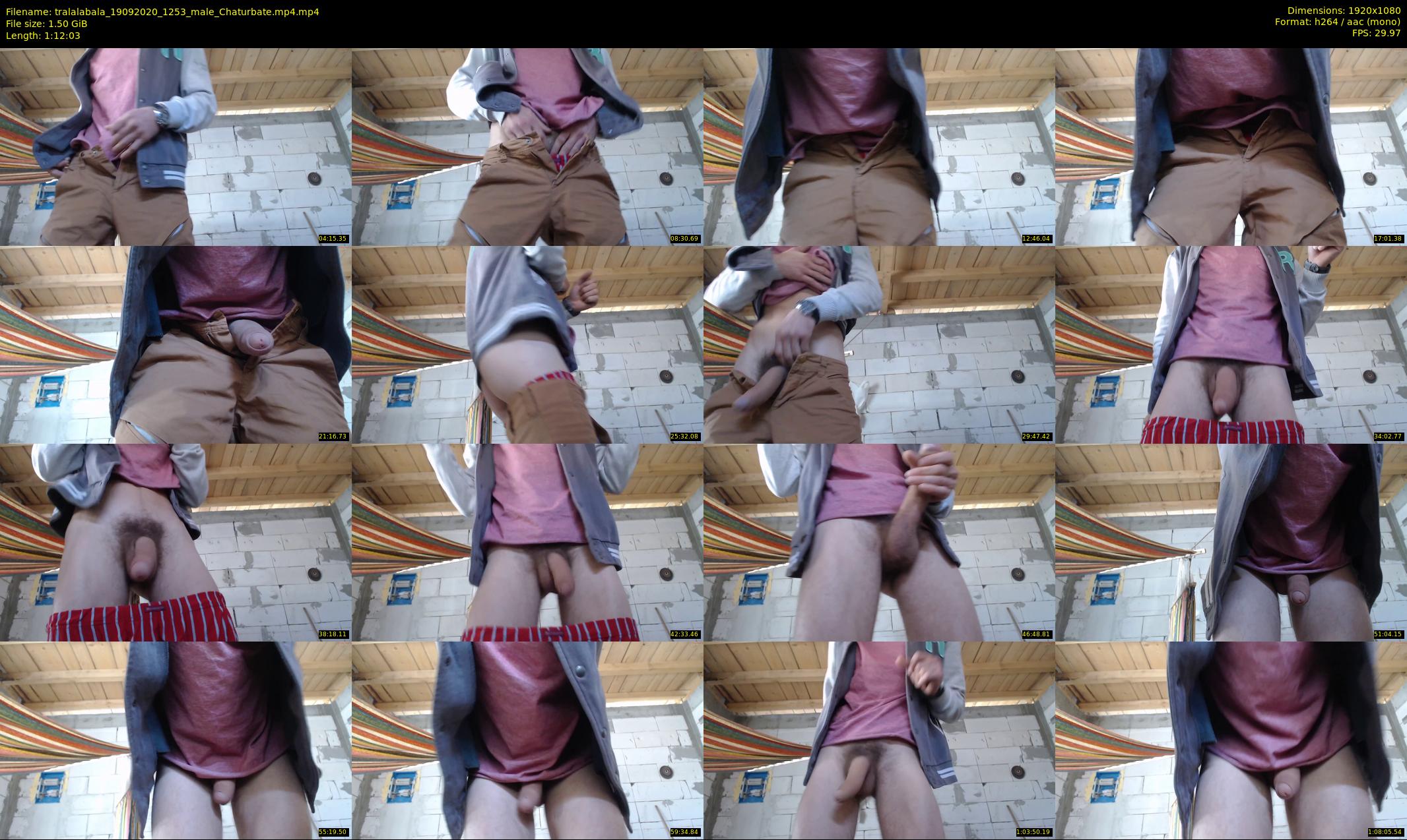 tralalabala — 73 minute Chaturbate male cam show recording, 1080p, Sep 19, 2020