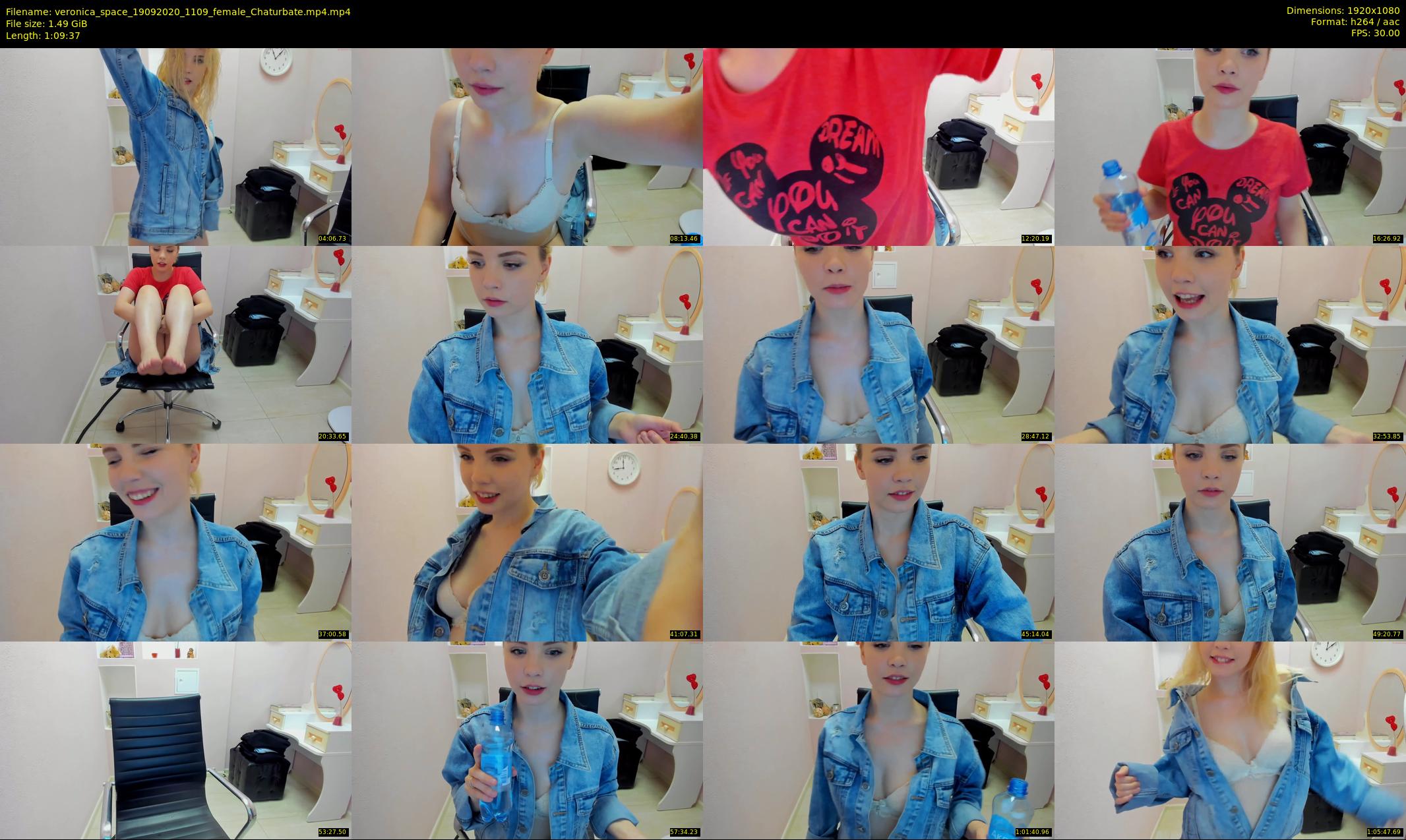 veronica_space — 70 minute Chaturbate female cam show recording, 1080p, Sep 19, 2020