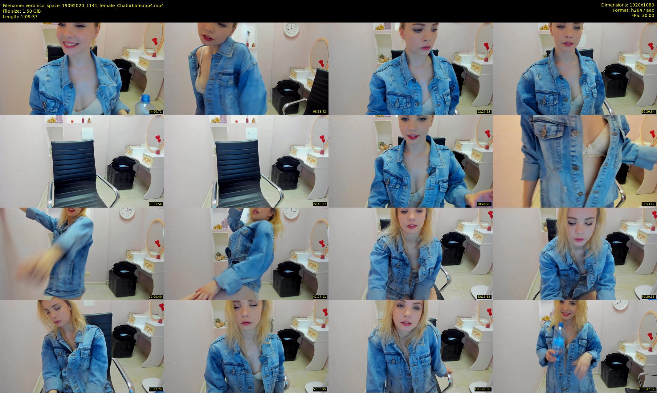 veronica_space — 70 minute Chaturbate female cam show recording, 1080p, Sep 19, 2020