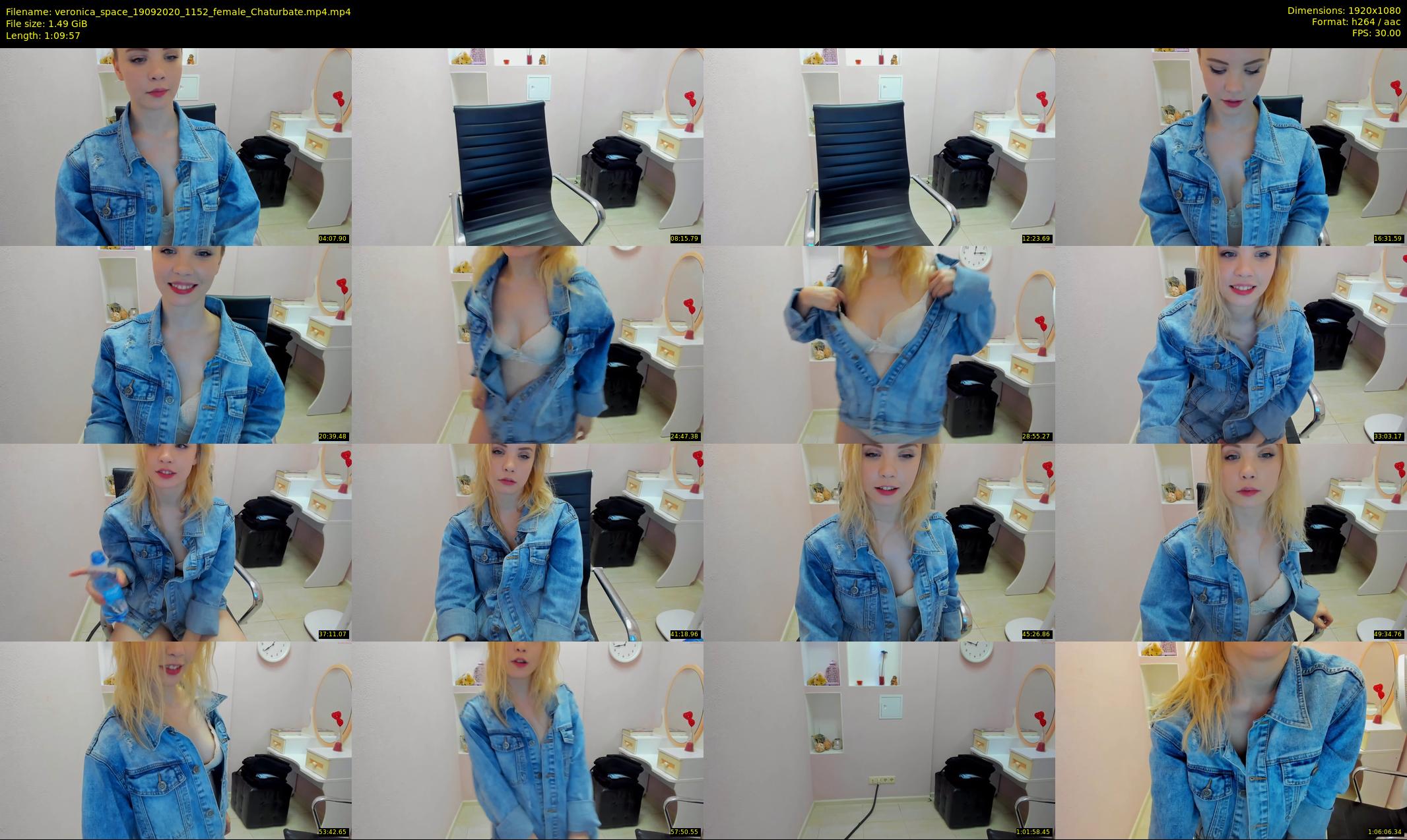 veronica_space — 70 minute Chaturbate female cam show recording, 1080p, Sep 19, 2020