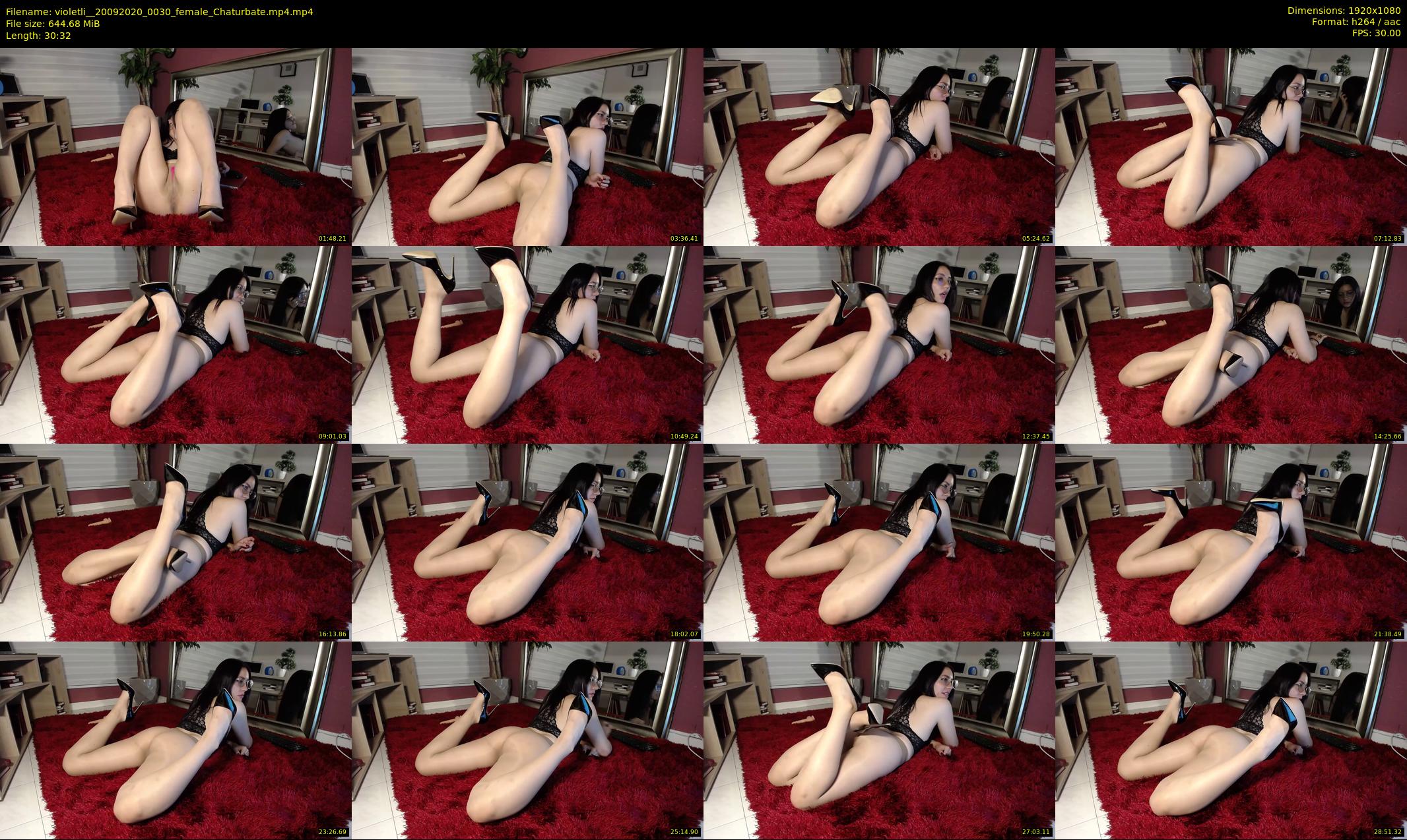 violetli_ — 31 minute Chaturbate female cam show recording, 1080p, Sep 20, 2020