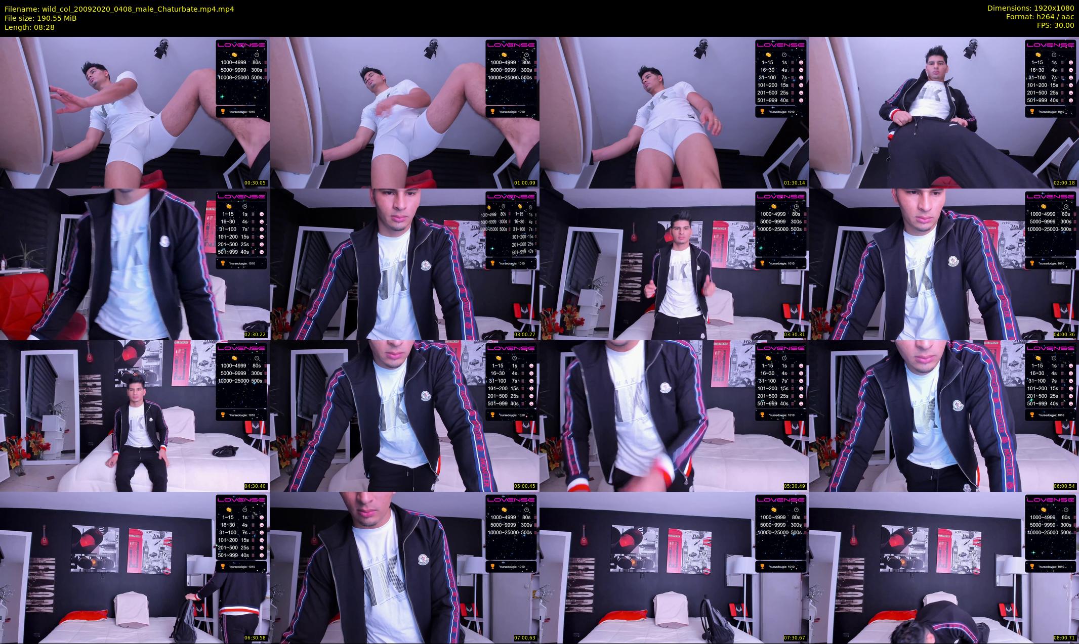 wild_col — 9 minute Chaturbate male cam show recording, 1080p, Sep 20, 2020