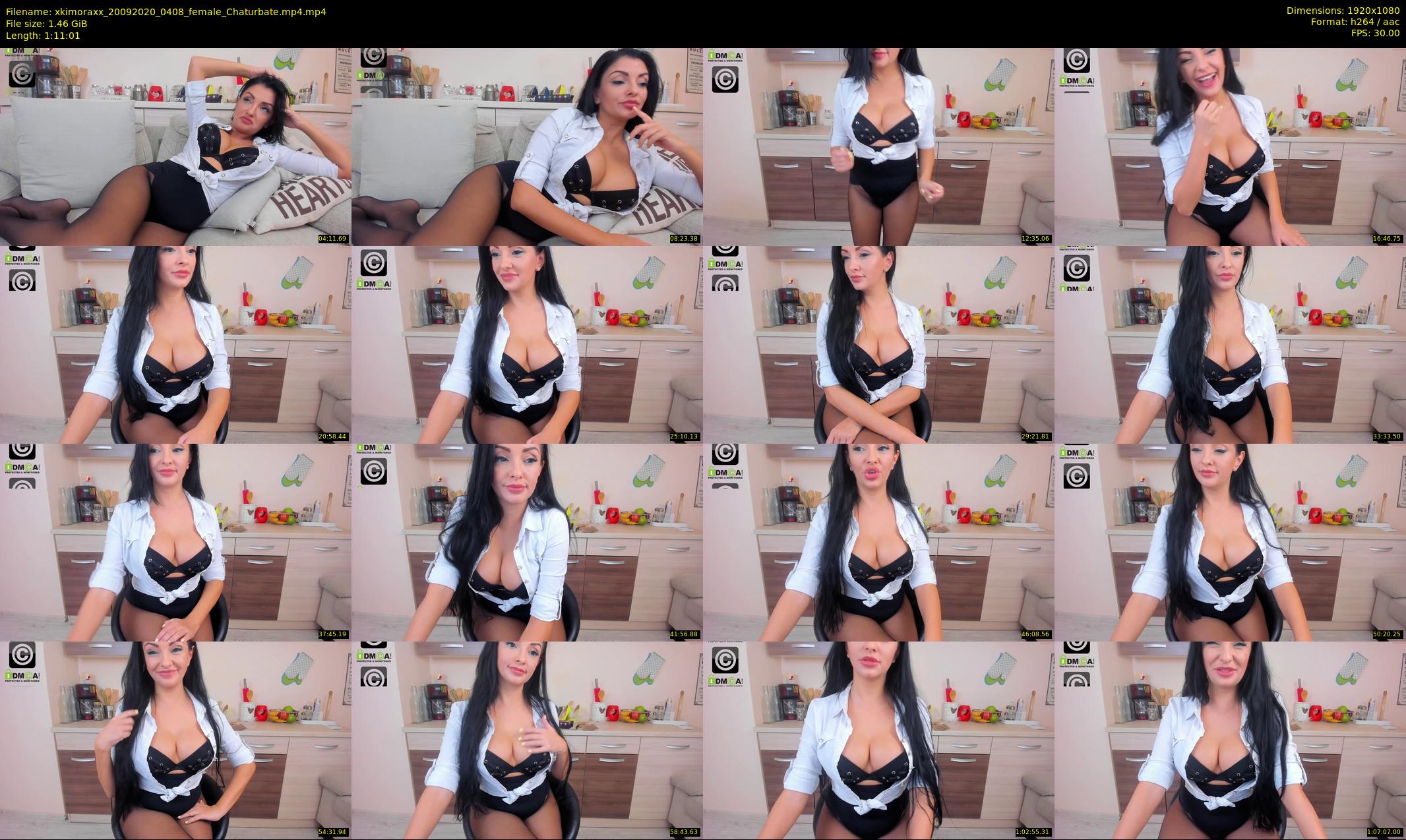 xkimoraxx — 72 minute Chaturbate female cam show recording, 1080p, Sep 20, 2020