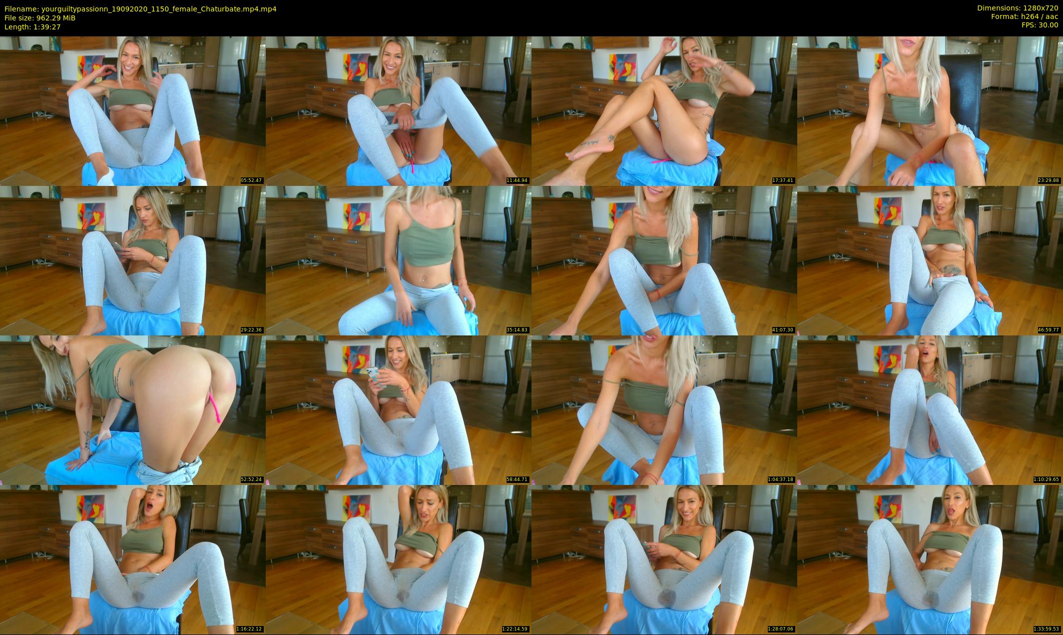 yourguiltypassionn — 100 minute Chaturbate female cam show recording, 720p, Sep 19, 2020