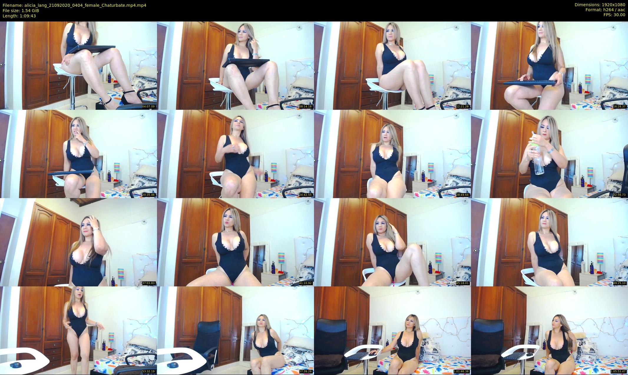 alicia_lang — 70 minute Chaturbate female cam show recording, 1080p, Sep 21, 2020