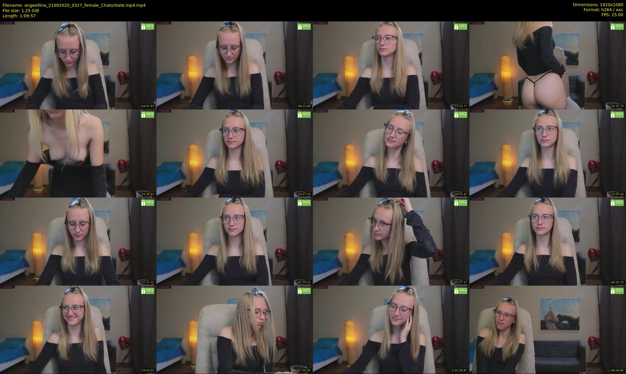angeellina — 70 minute Chaturbate female cam show recording, 1080p, Sep 21, 2020