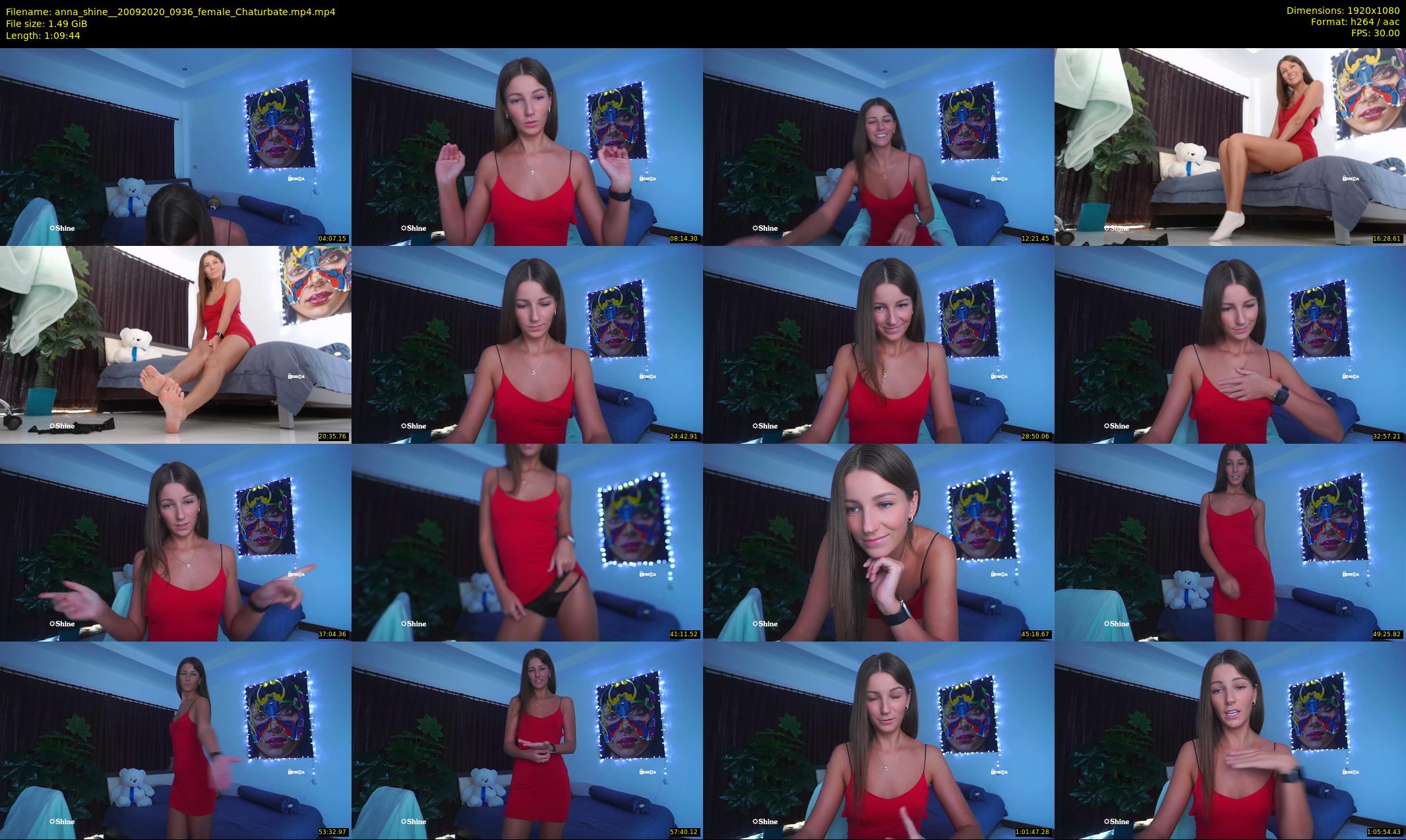 anna_shine_ — 70 minute Chaturbate female cam show recording, 1080p, Sep 20, 2020