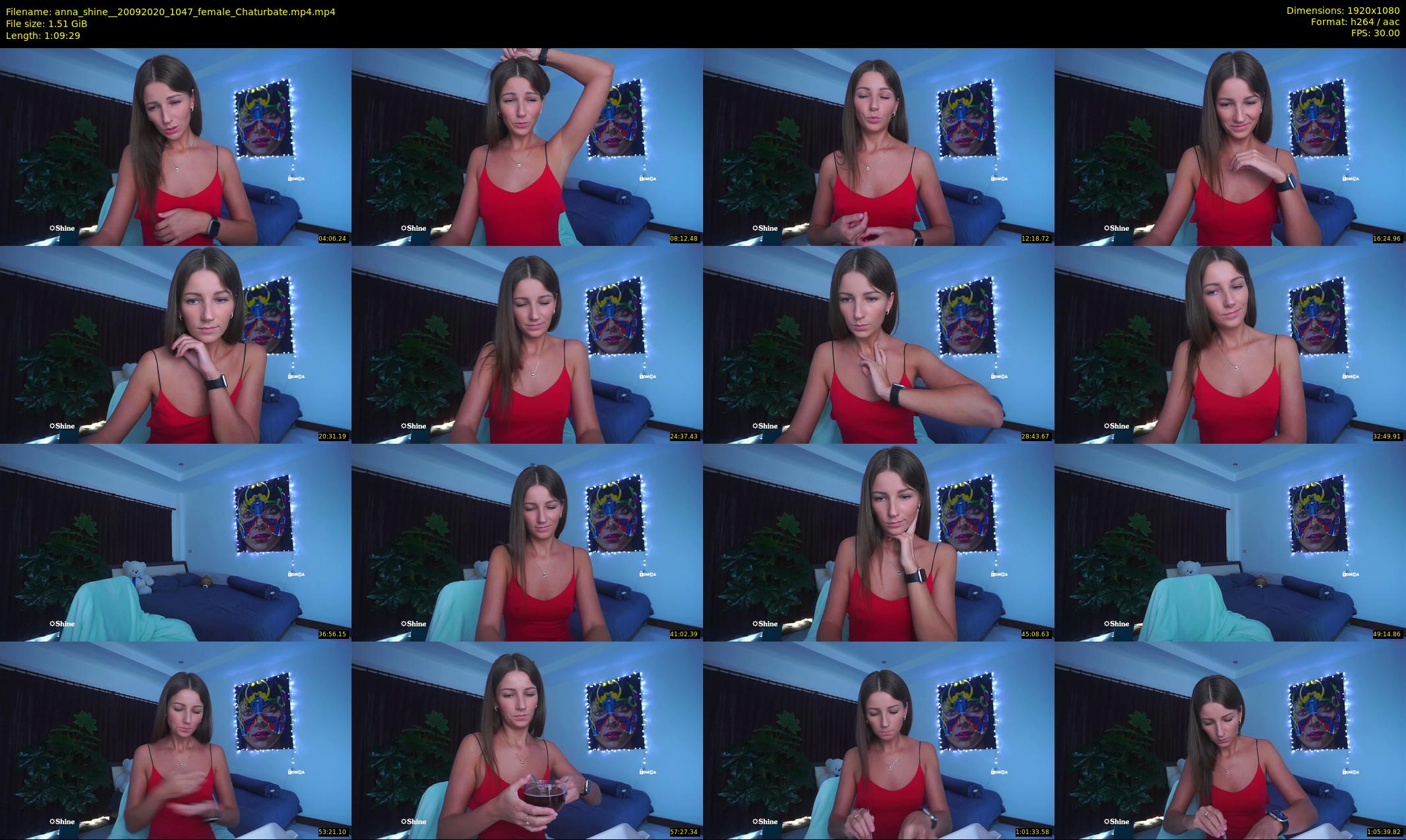 anna_shine_ — 70 minute Chaturbate female cam show recording, 1080p, Sep 20, 2020