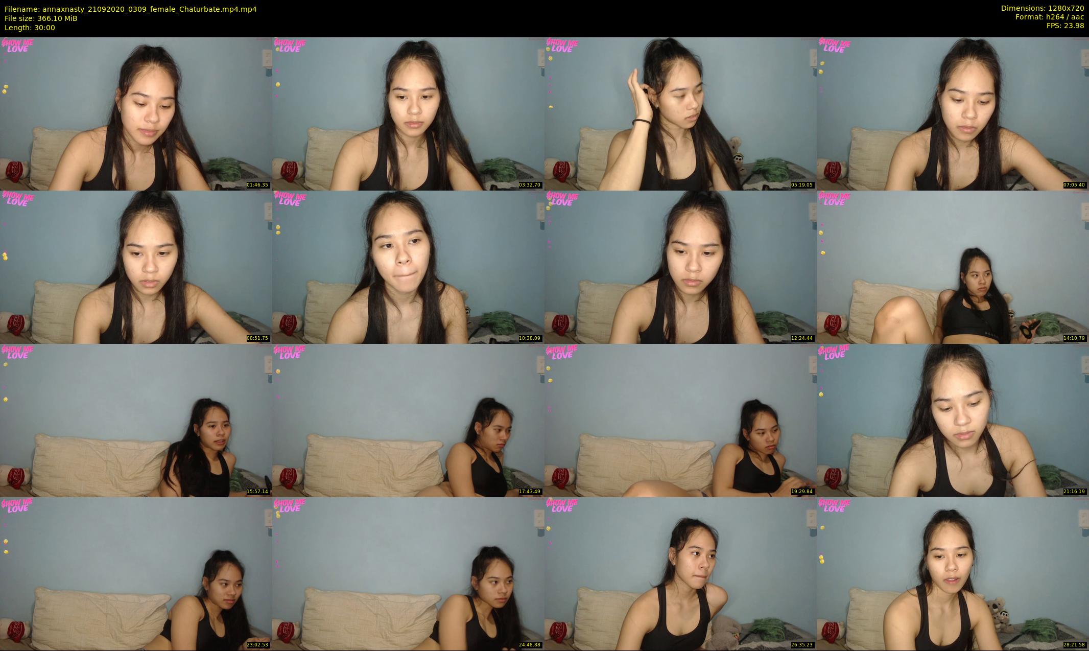 annaxnasty — 30 minute Chaturbate female cam show recording, 720p, Sep 21, 2020