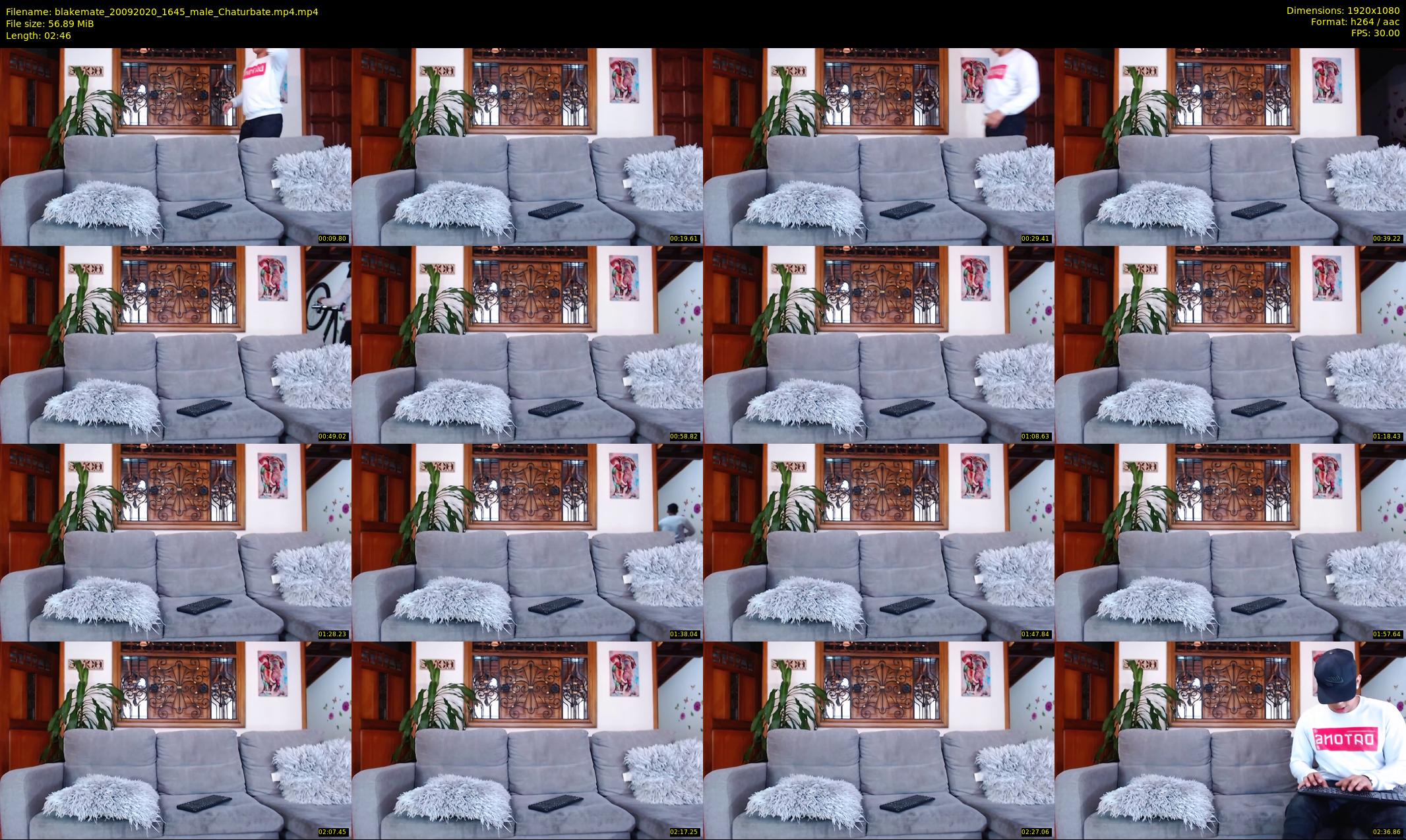 blakemate — 3 minute Chaturbate male cam show recording, 1080p, Sep 20, 2020