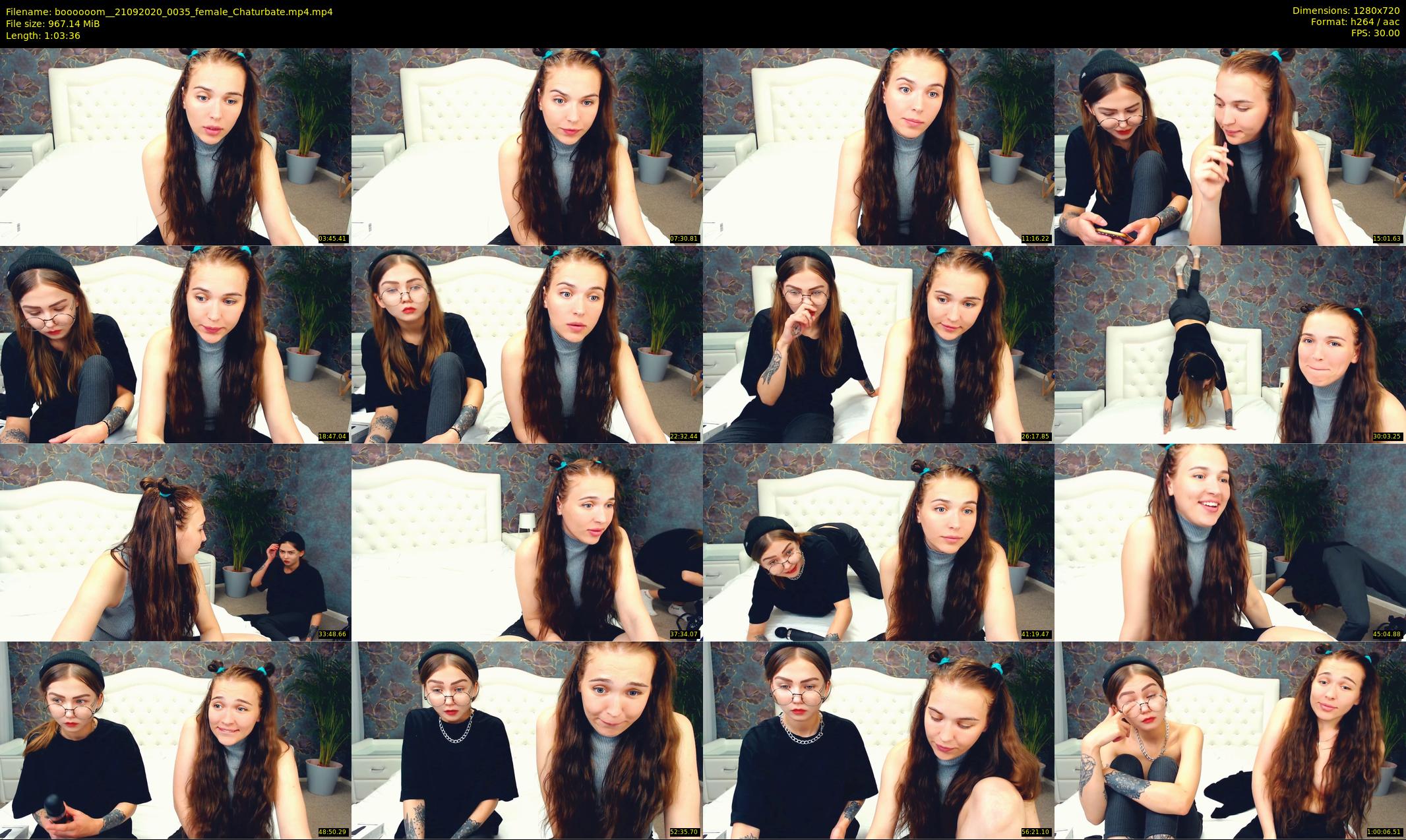 boooooom_ — 64 minute Chaturbate female cam show recording, 720p, Sep 21, 2020