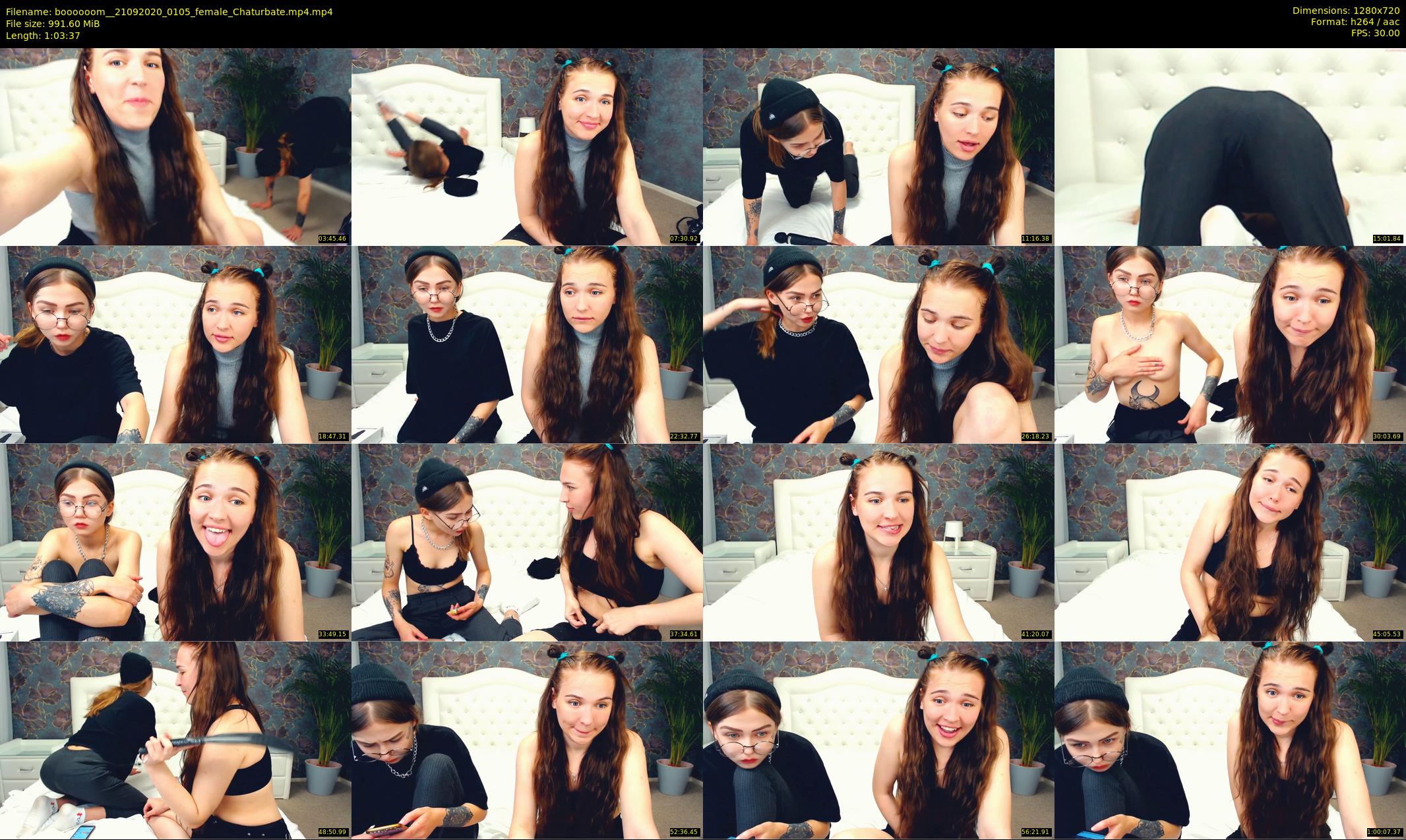 boooooom_ — 64 minute Chaturbate female cam show recording, 720p, Sep 21, 2020