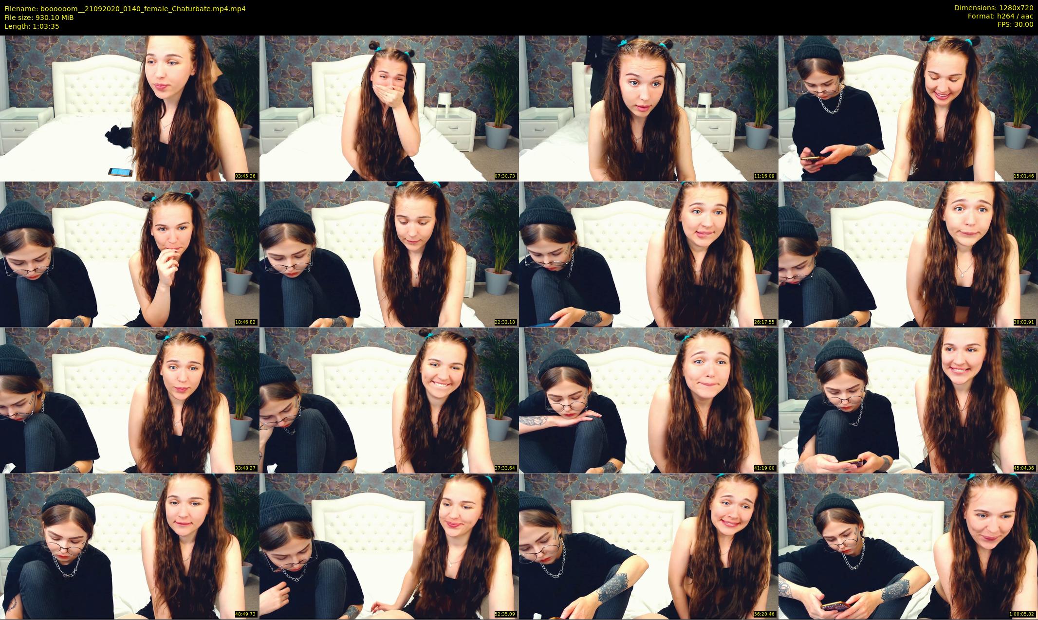 boooooom_ — 64 minute Chaturbate female cam show recording, 720p, Sep 21, 2020