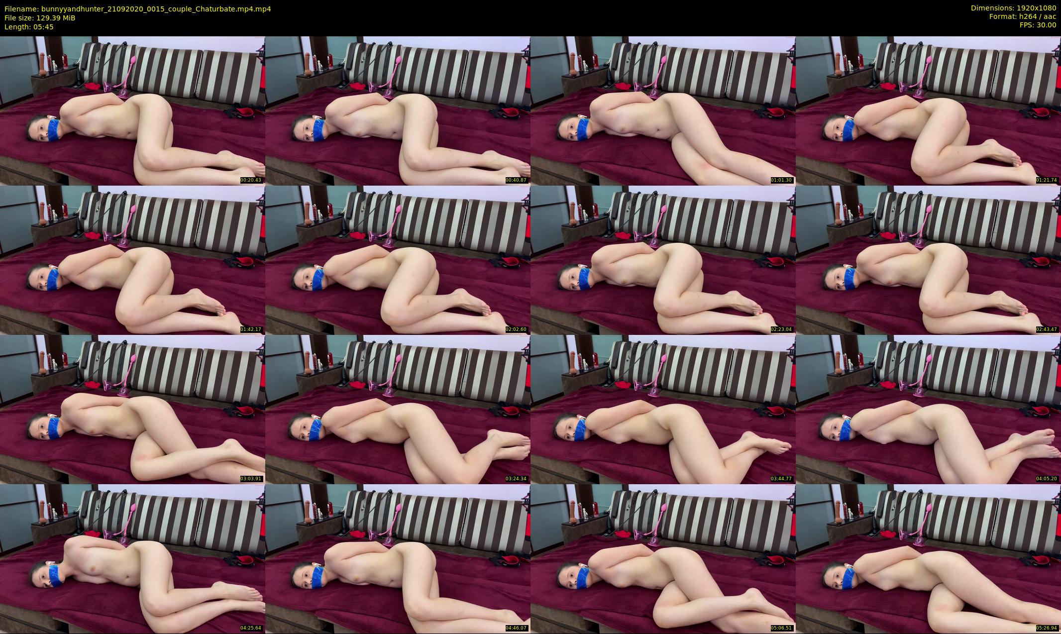 bunnyyandhunter — 6 minute Chaturbate couple cam show recording, 1080p, Sep 21, 2020