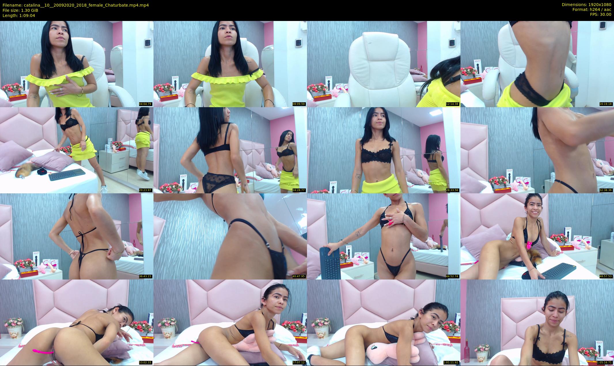 catalina__10_ — 70 minute Chaturbate female cam show recording, 1080p, Sep 20, 2020