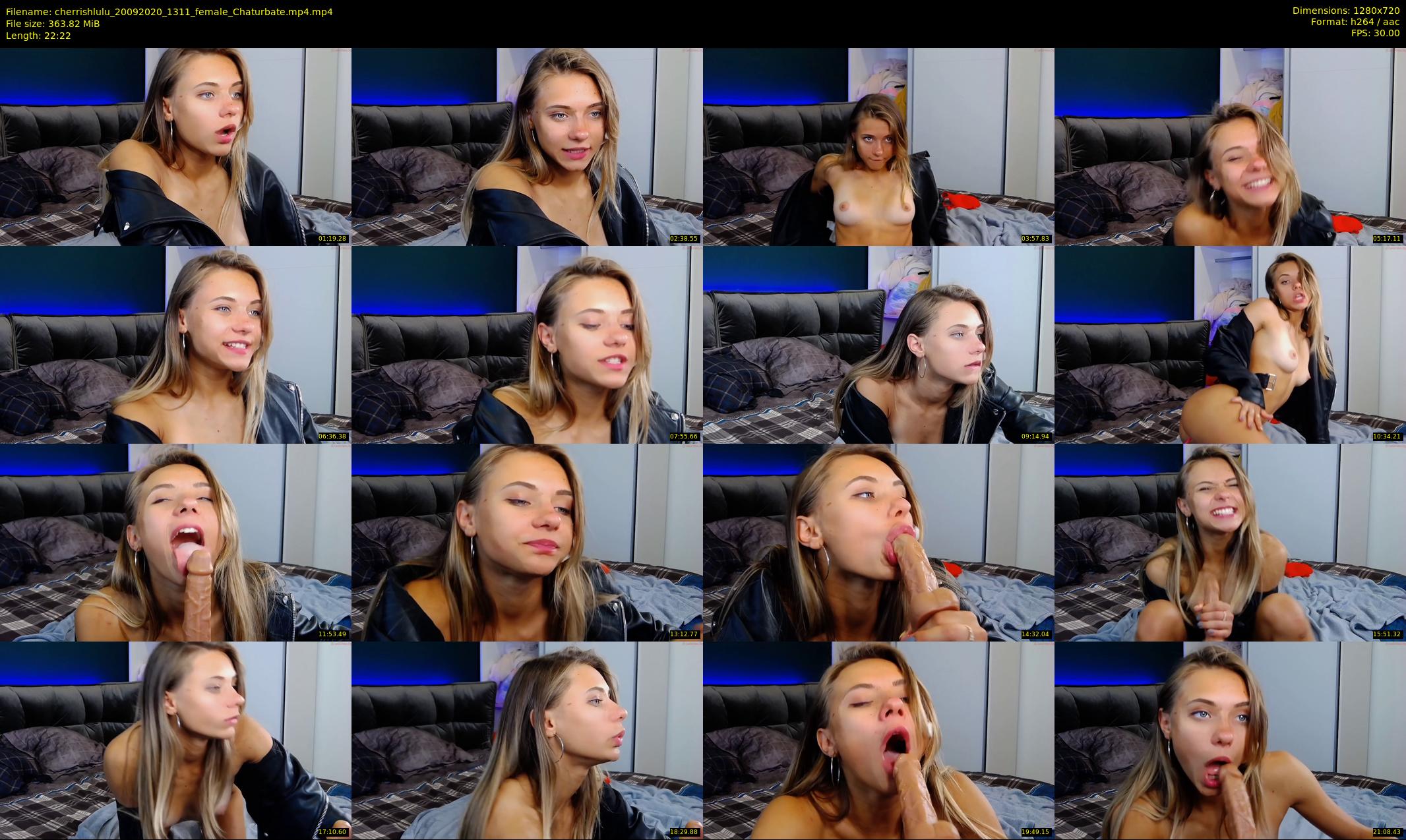 cherrishlulu — 23 minute Chaturbate female cam show recording, 720p, Sep 20, 2020