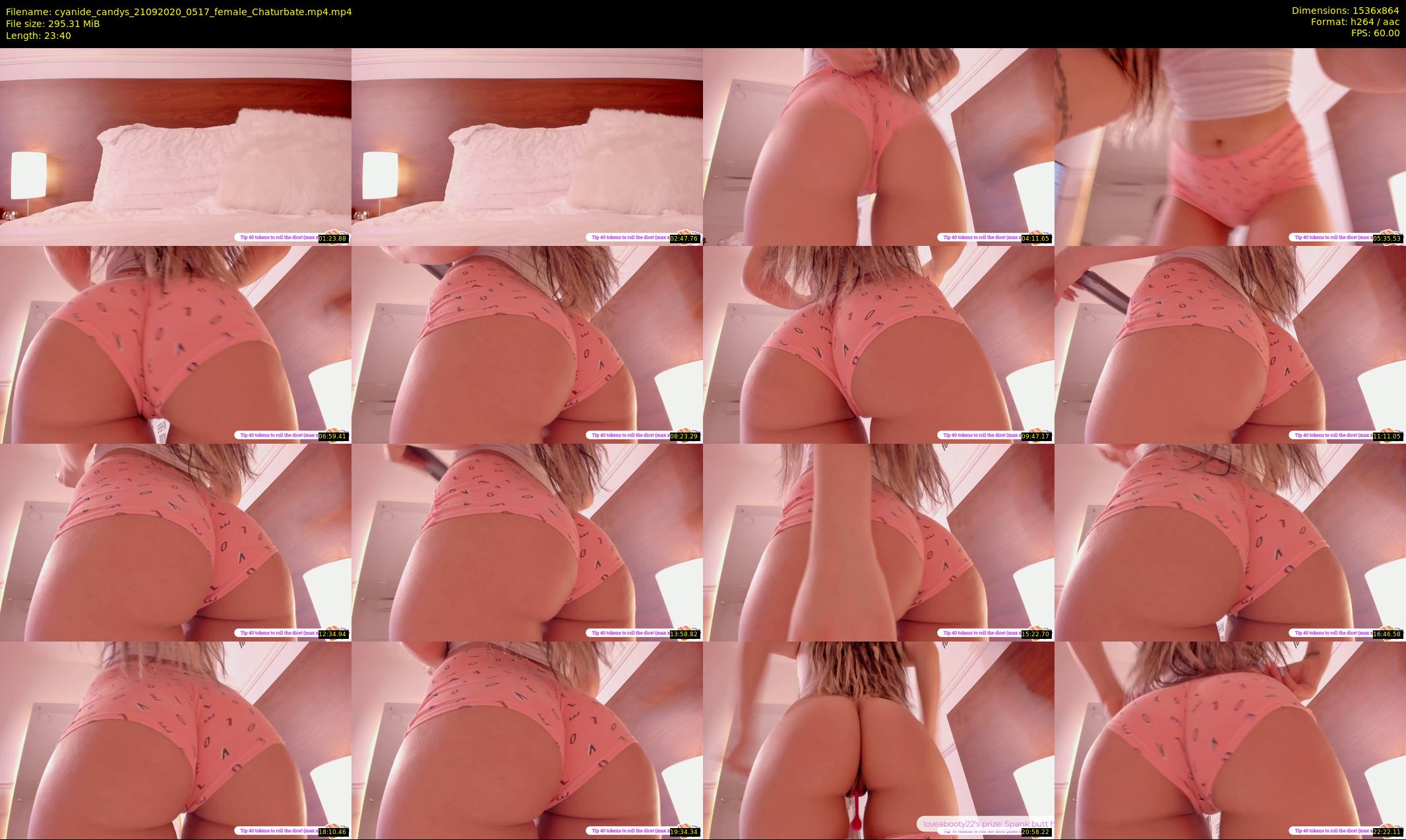 cyanide_candys — 24 minute Chaturbate female cam show recording, 720p, Sep 21, 2020