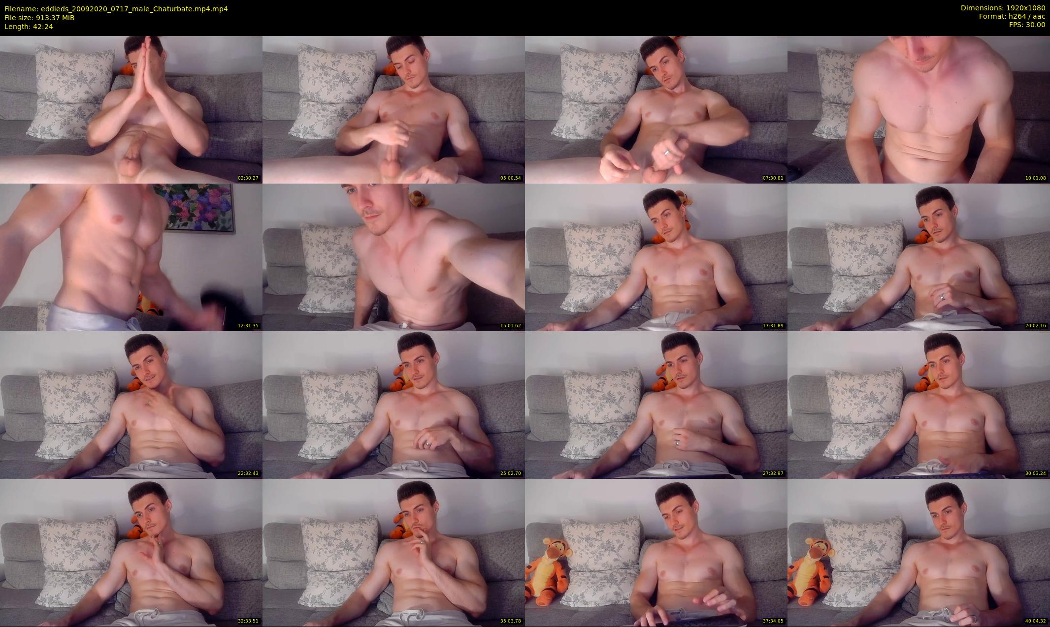 eddieds — 43 minute Chaturbate male cam show recording, 1080p, Sep 20, 2020