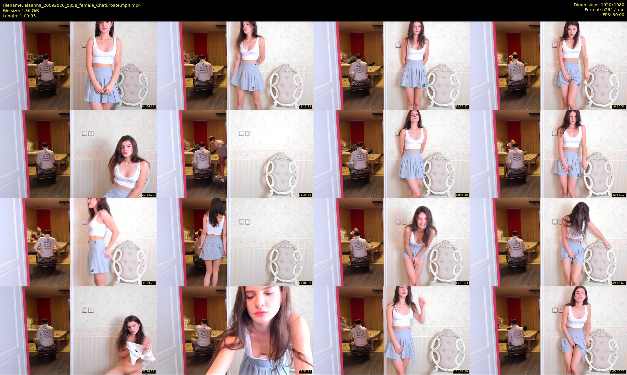 elaanna — 70 minute Chaturbate female cam show recording, 1080p, Sep 20, 2020