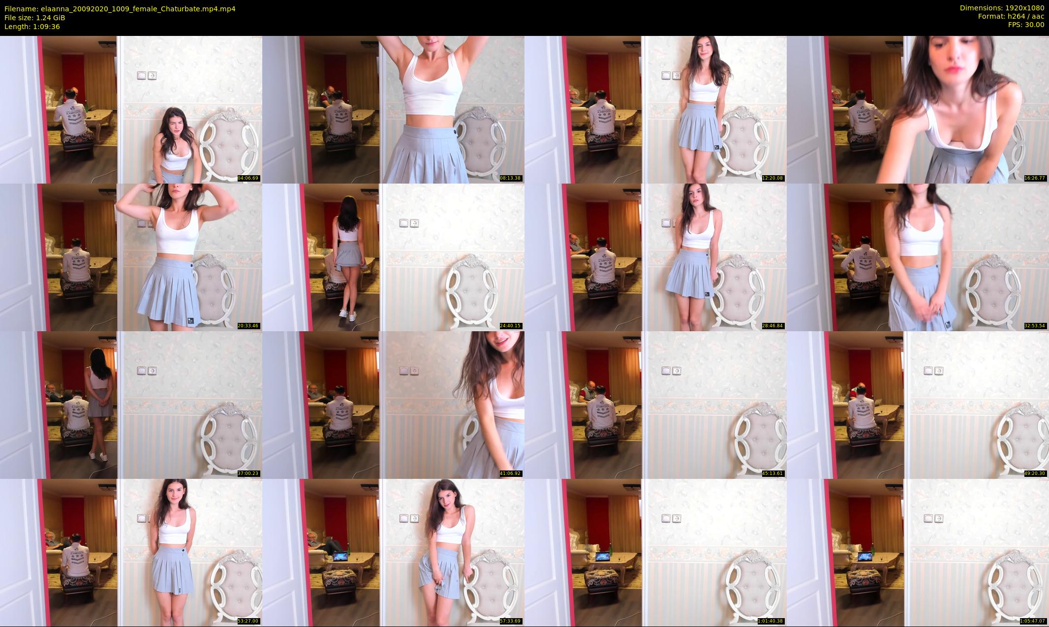 elaanna — 70 minute Chaturbate female cam show recording, 1080p, Sep 20, 2020