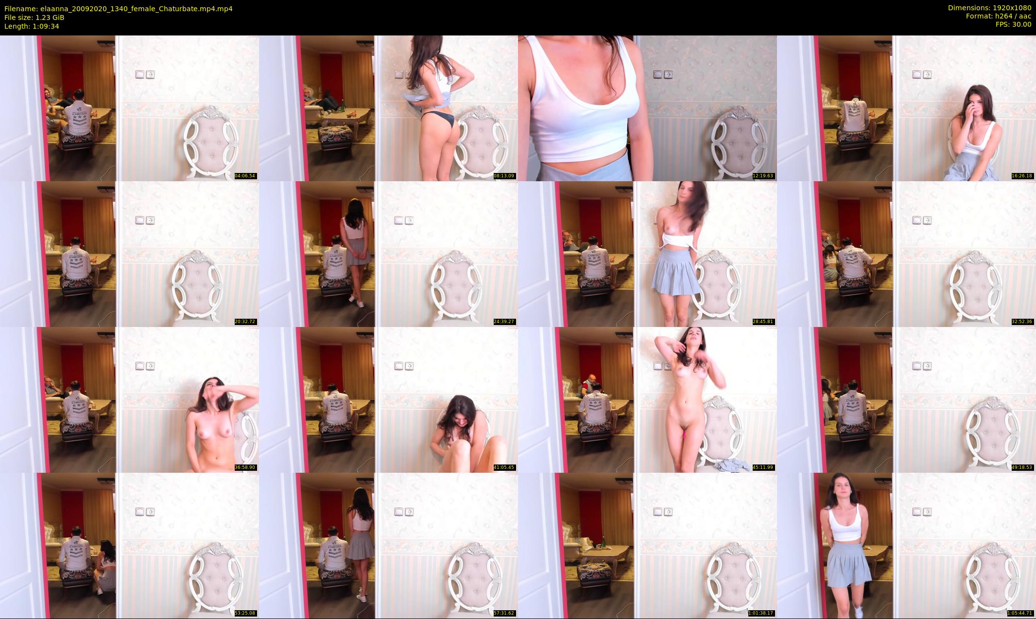 elaanna — 70 minute Chaturbate female cam show recording, 1080p, Sep 20, 2020