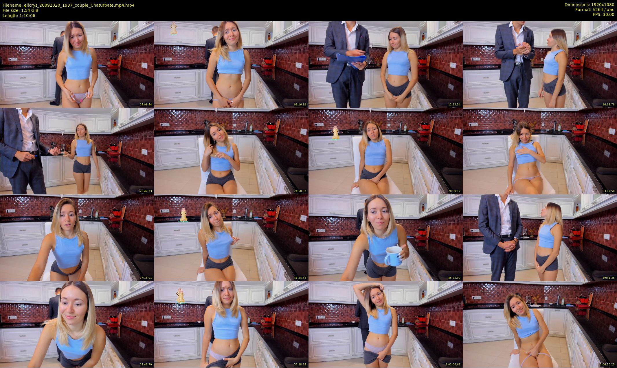 ellcrys — 71 minute Chaturbate couple cam show recording, 1080p, Sep 20, 2020