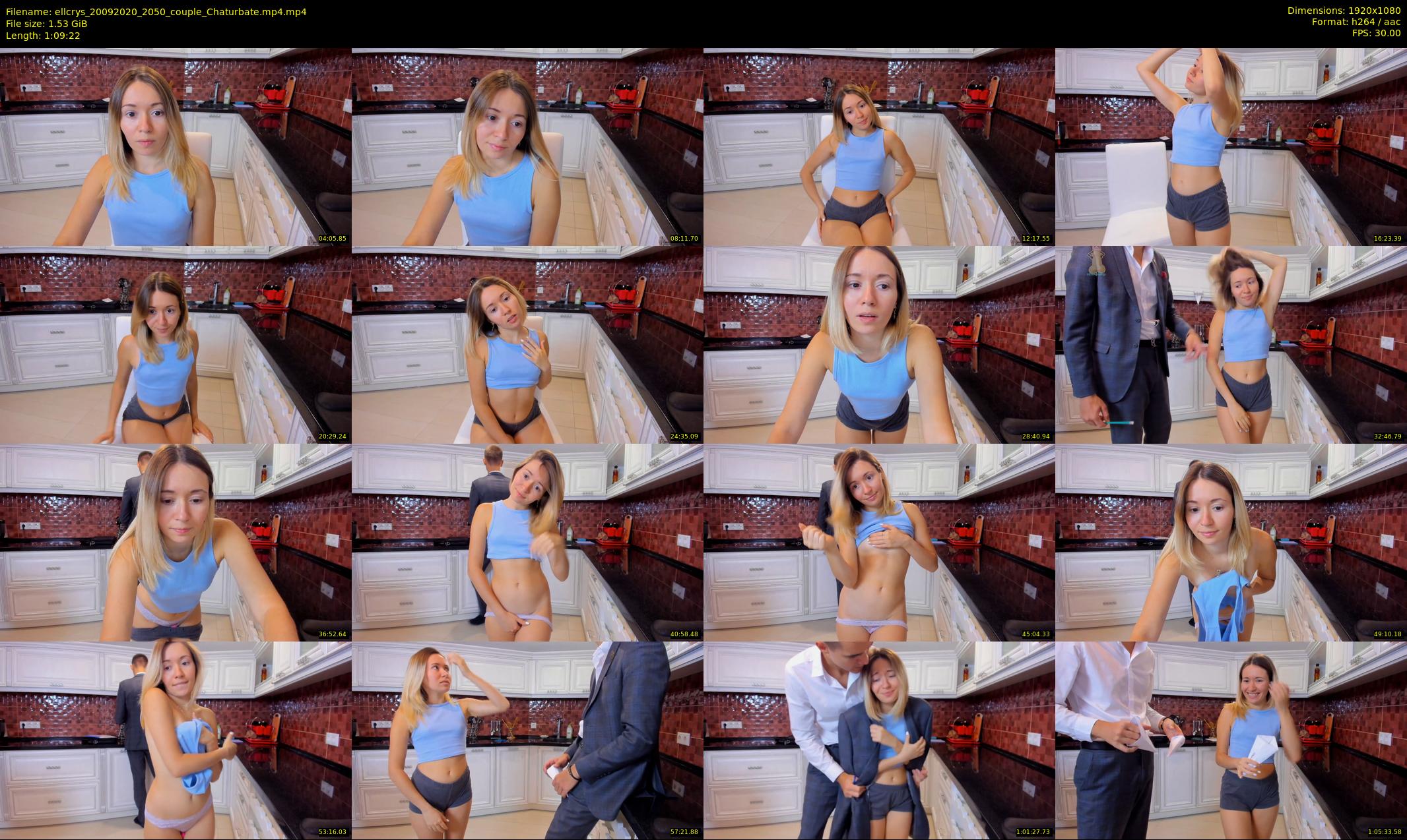 ellcrys — 70 minute Chaturbate couple cam show recording, 1080p, Sep 20, 2020