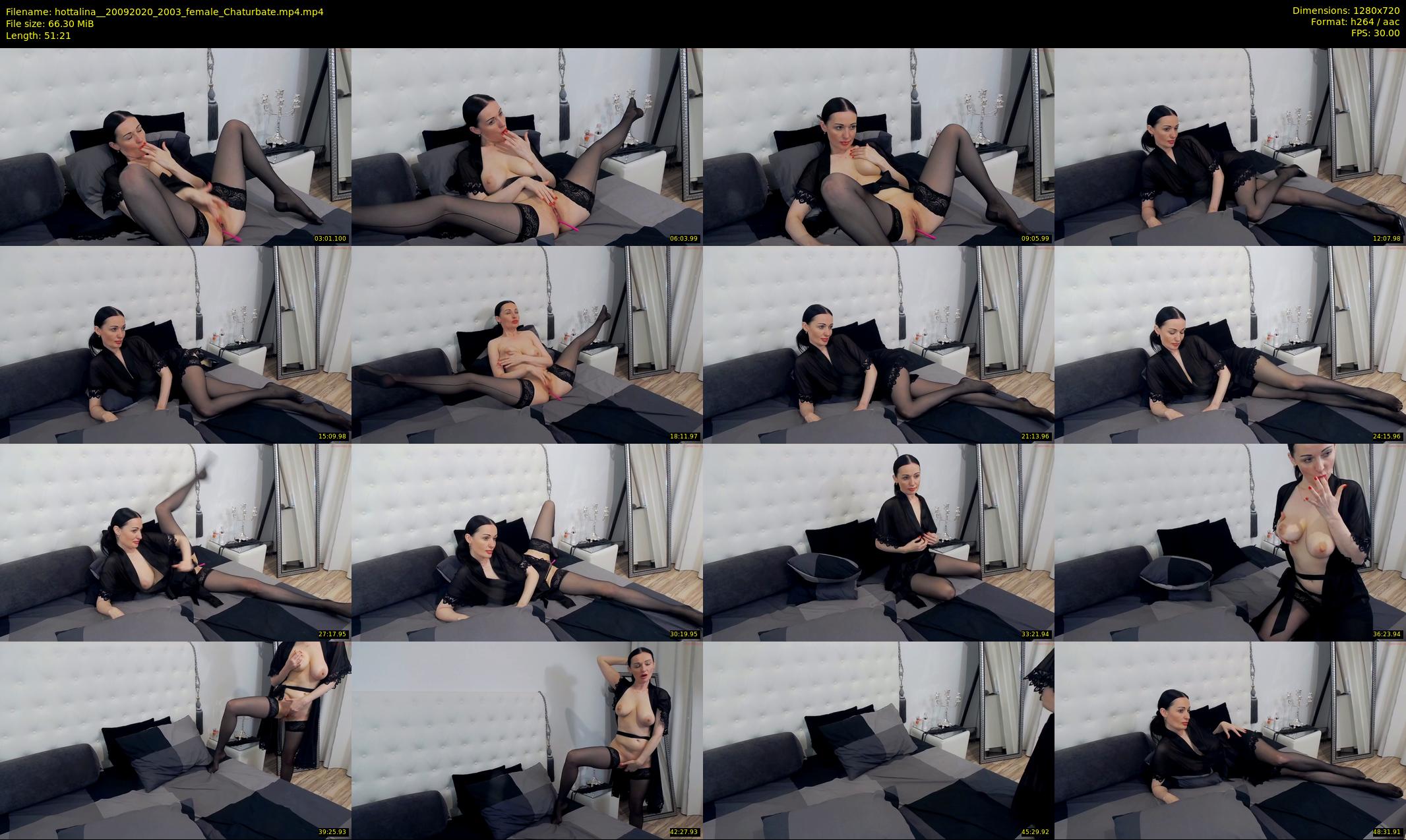 hottalina_ — 52 minute Chaturbate female cam show recording, 720p, Sep 20, 2020